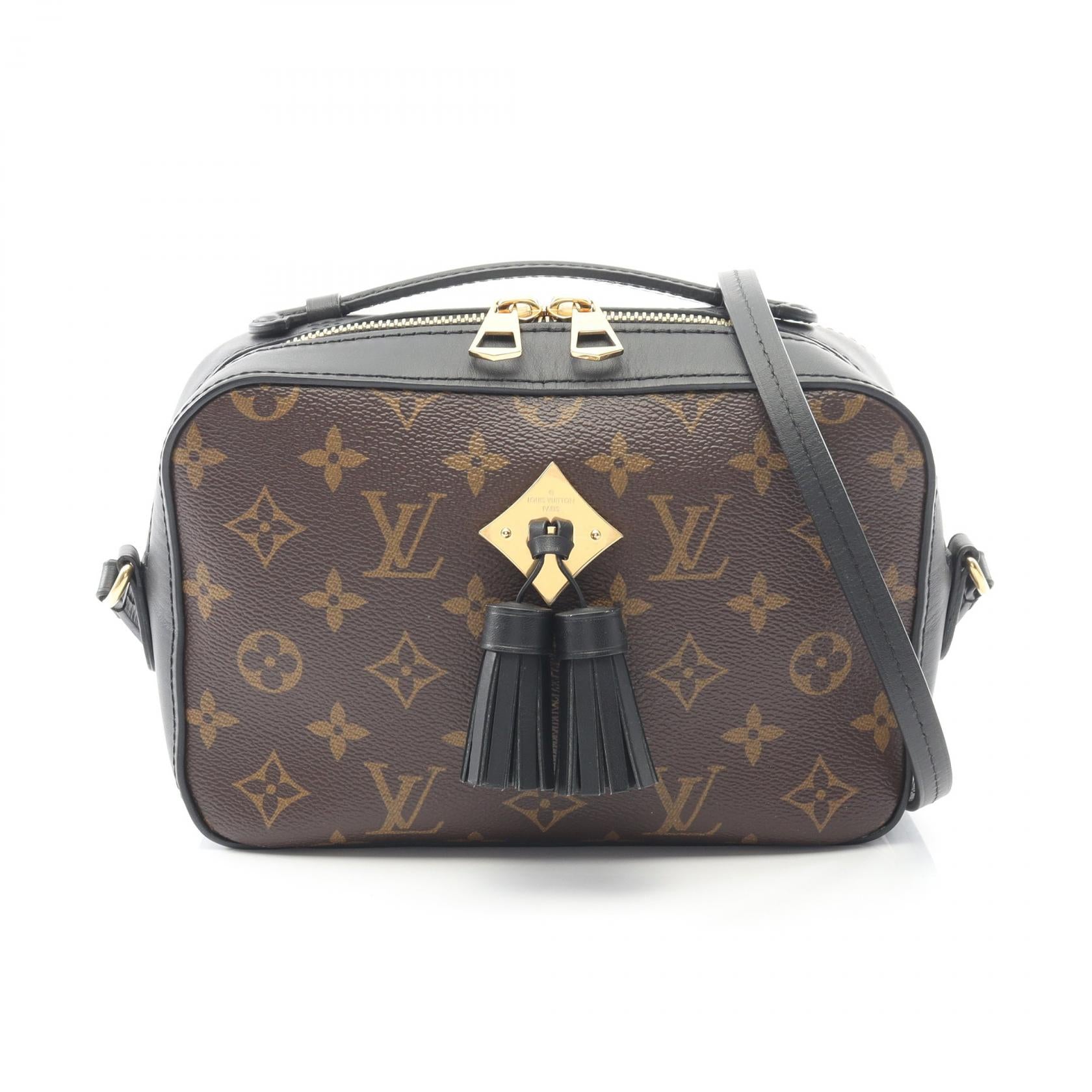 Louis Vuitton Saintonge Monogram Coated Canvas Shoulder Bag