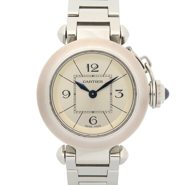 Cartier Miss Pasha Stainless Steel Watch