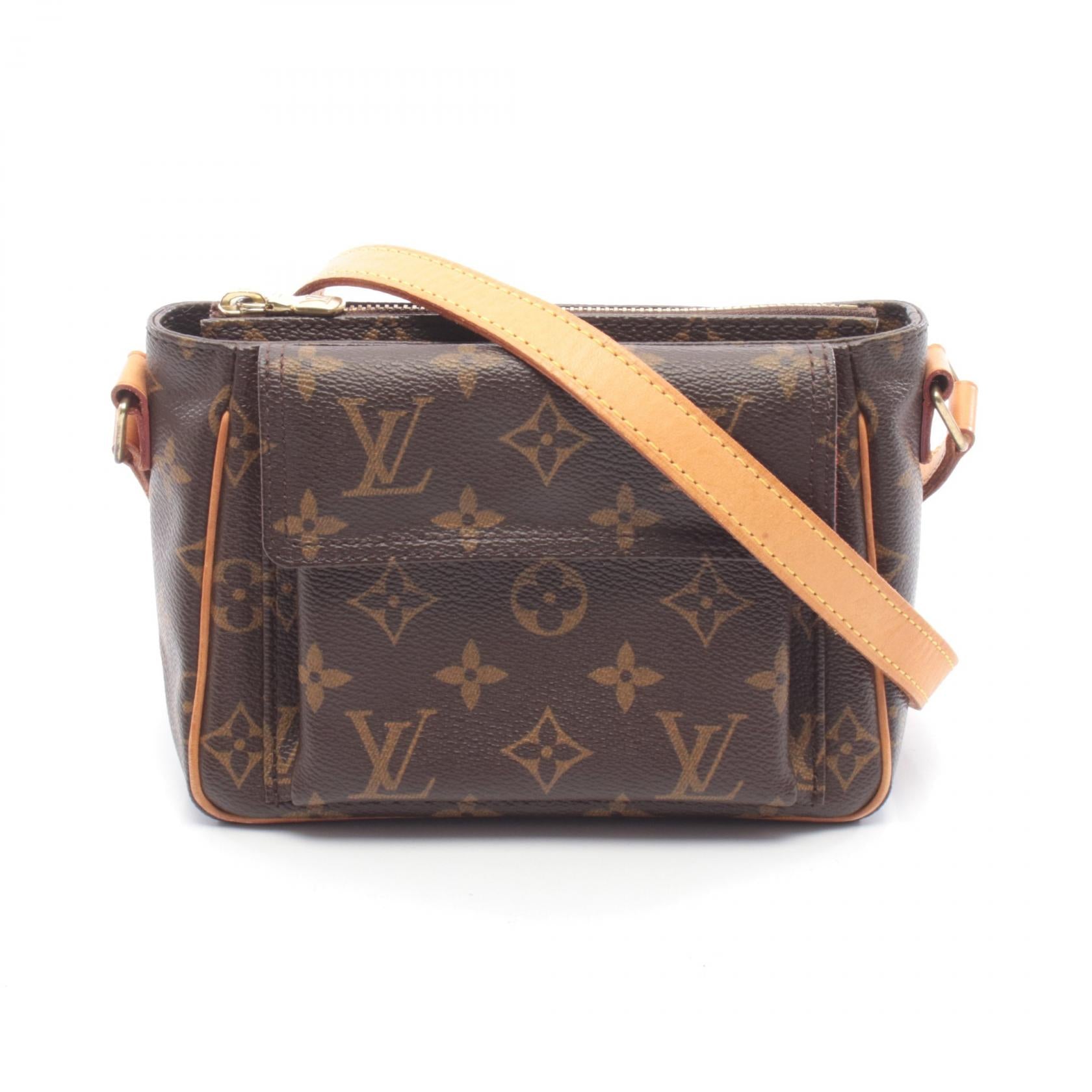Louis Vuitton Vivacite PM Monogram Coated Canvas Shoulder Bag