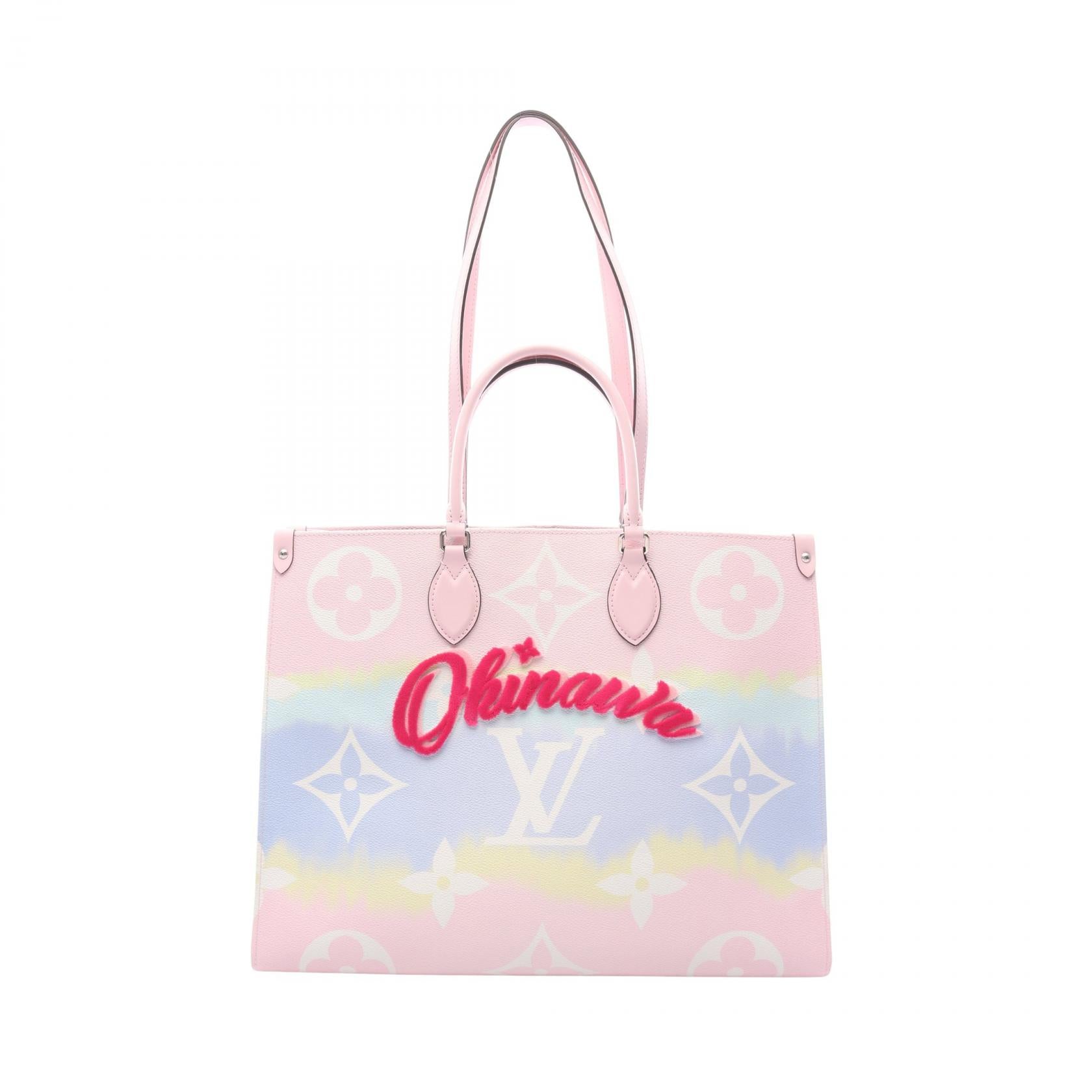 Louis Vuitton Onthego GM Escale Coated Canvas Bag