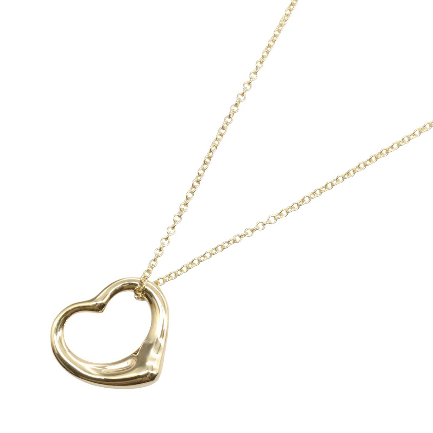 Tiffany&Co. Open Heart Au750 Necklace