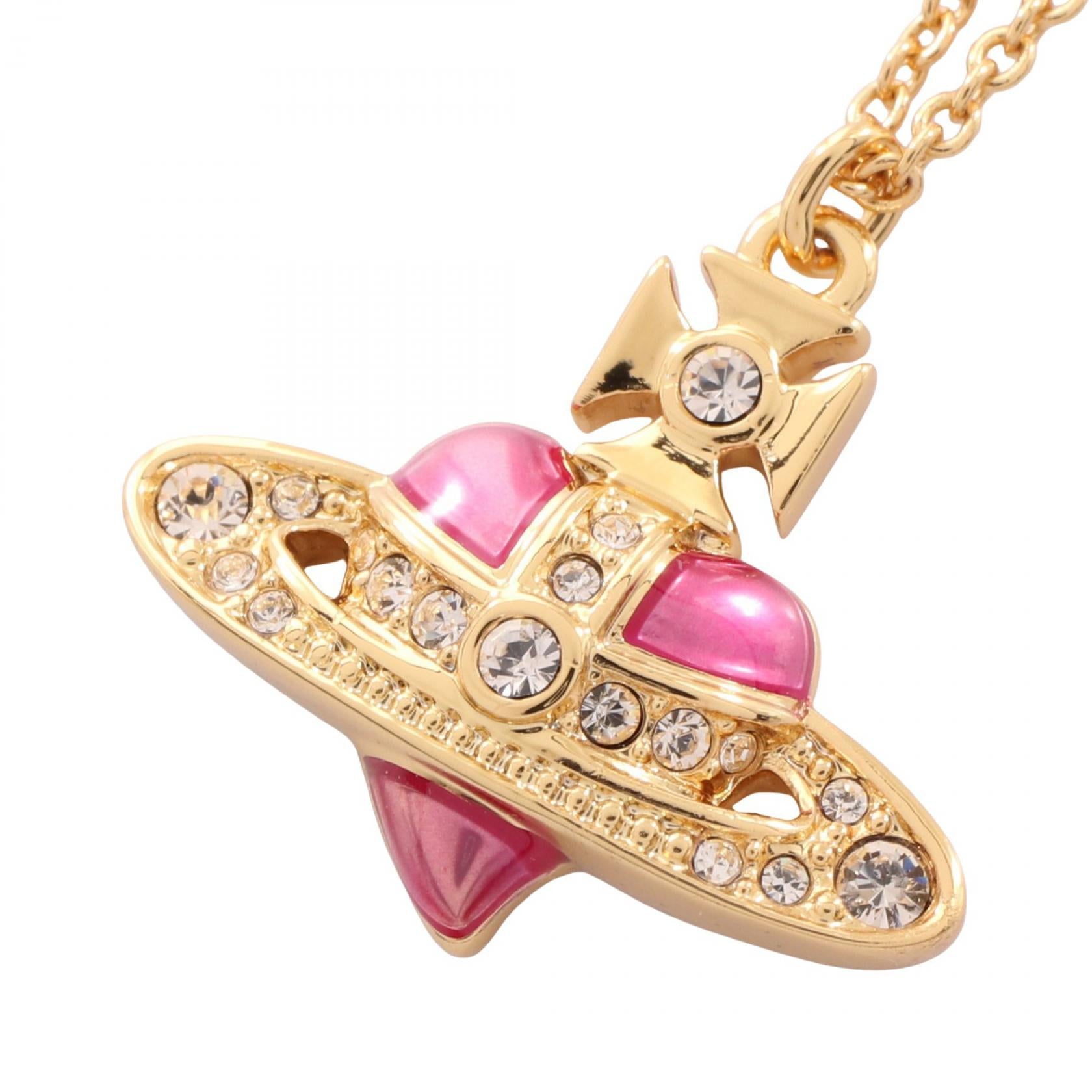 Vivienne Westwood DIAMANTE HEART Necklace
