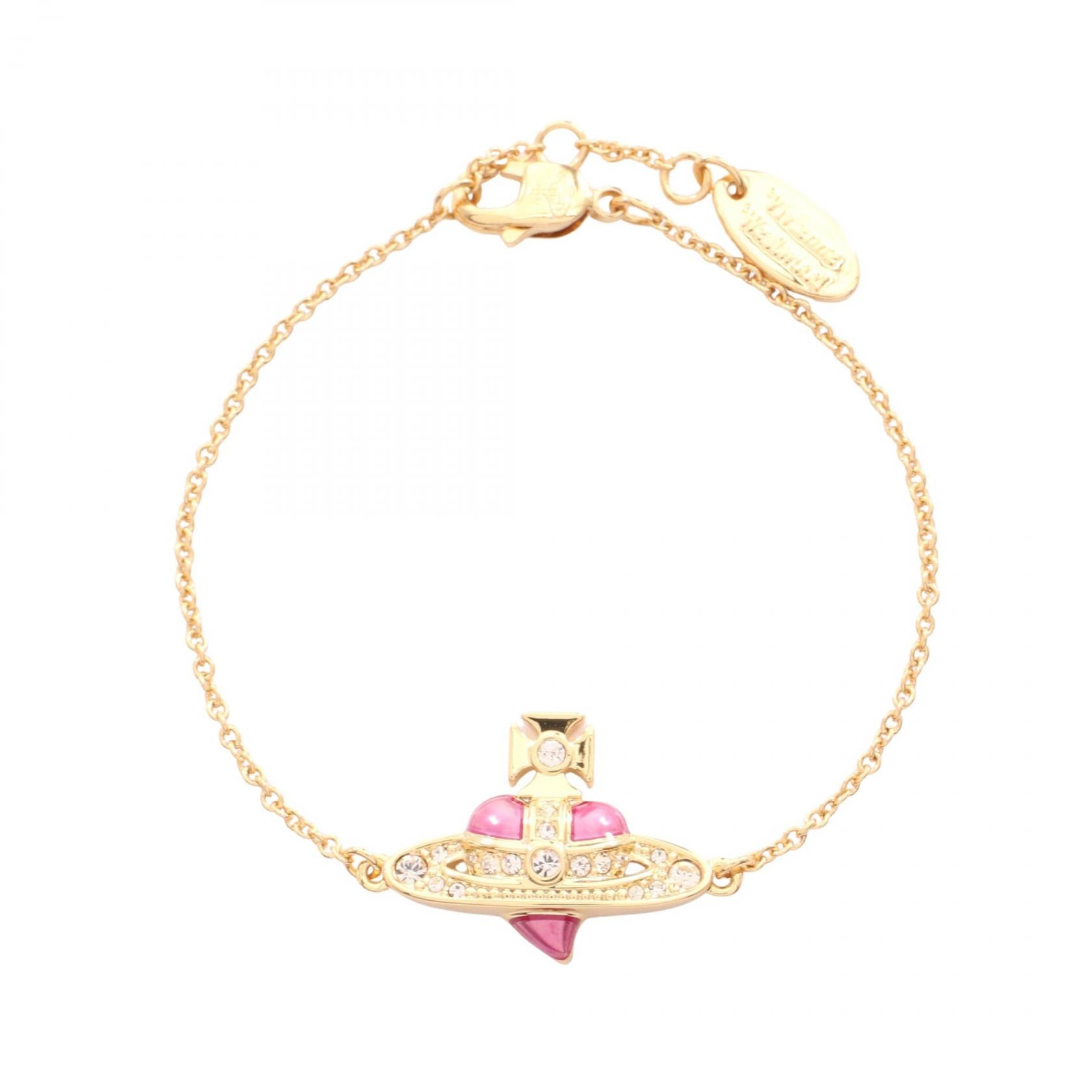 Vivienne Westwood NEW DIAMANTE HEART Bracelet