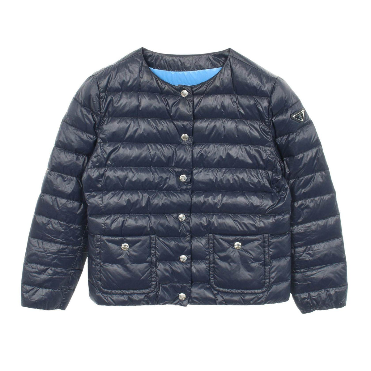 Prada Triangle Logo Down Jacket