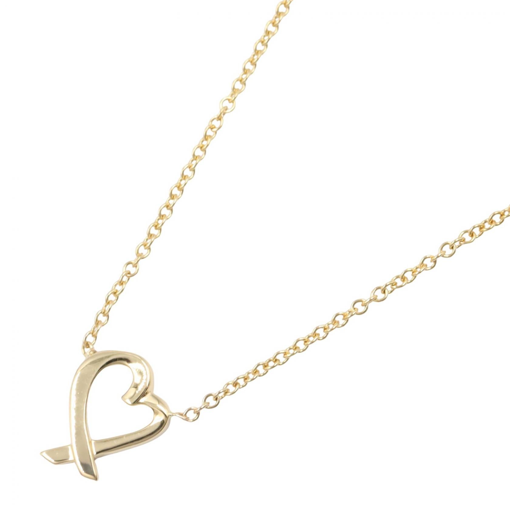 Tiffany&Co Loving Heart Au750 Necklace