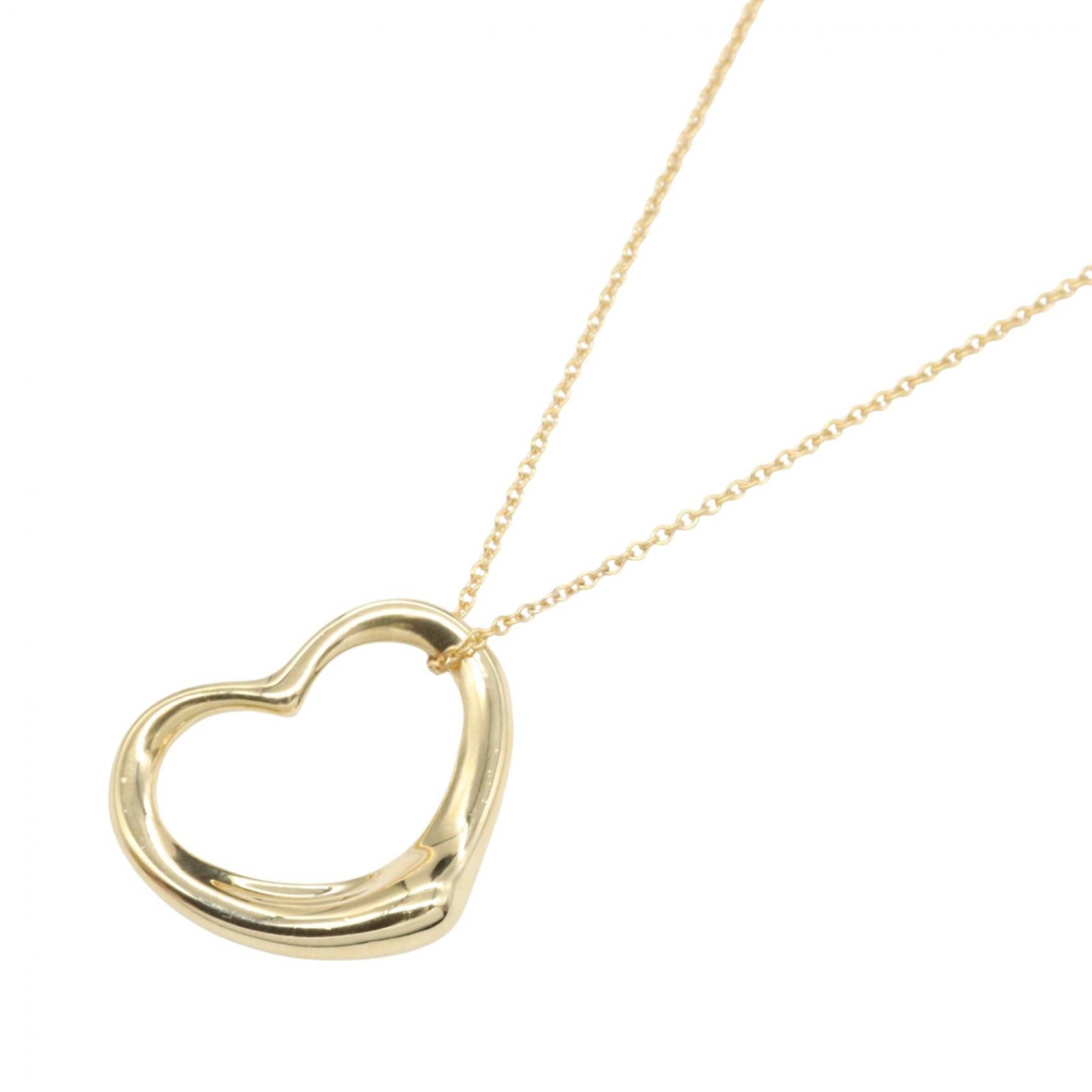 Tiffany & Co. Open Heart Au750 Necklace