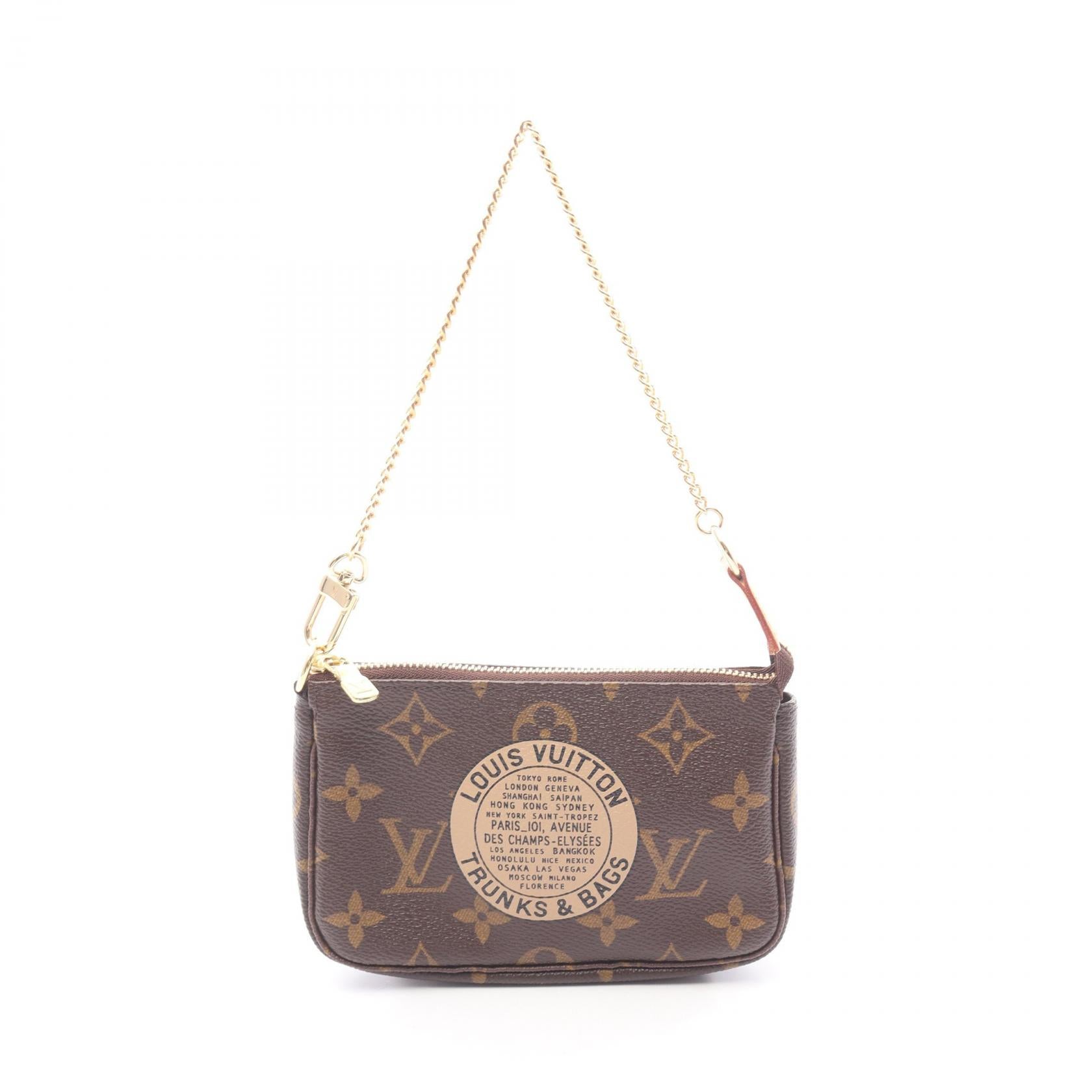 Louis Vuitton Mini Pochette Accessoires Monogram Handbag