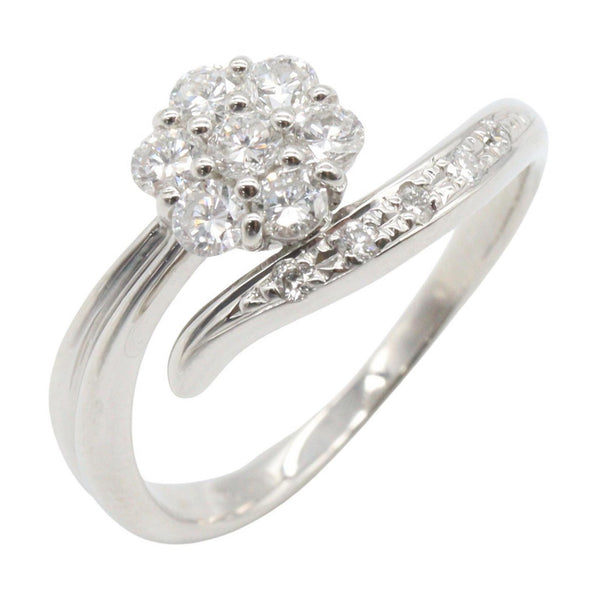 Pt900 Platinum Diamond Ring