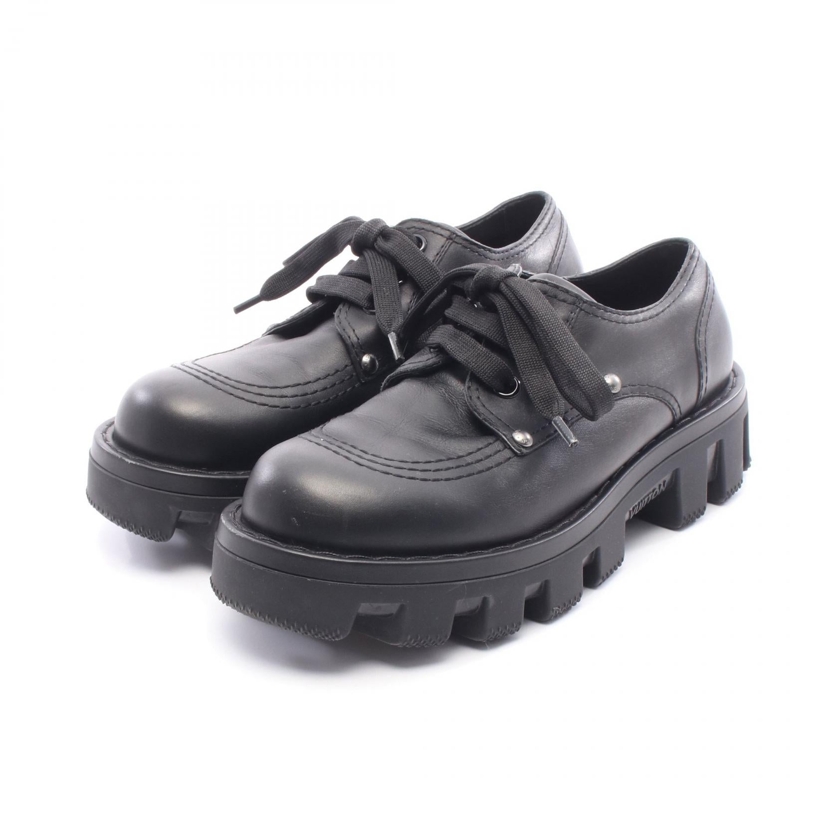 Louis Vuitton LV Checker Line Leather Casual Shoes