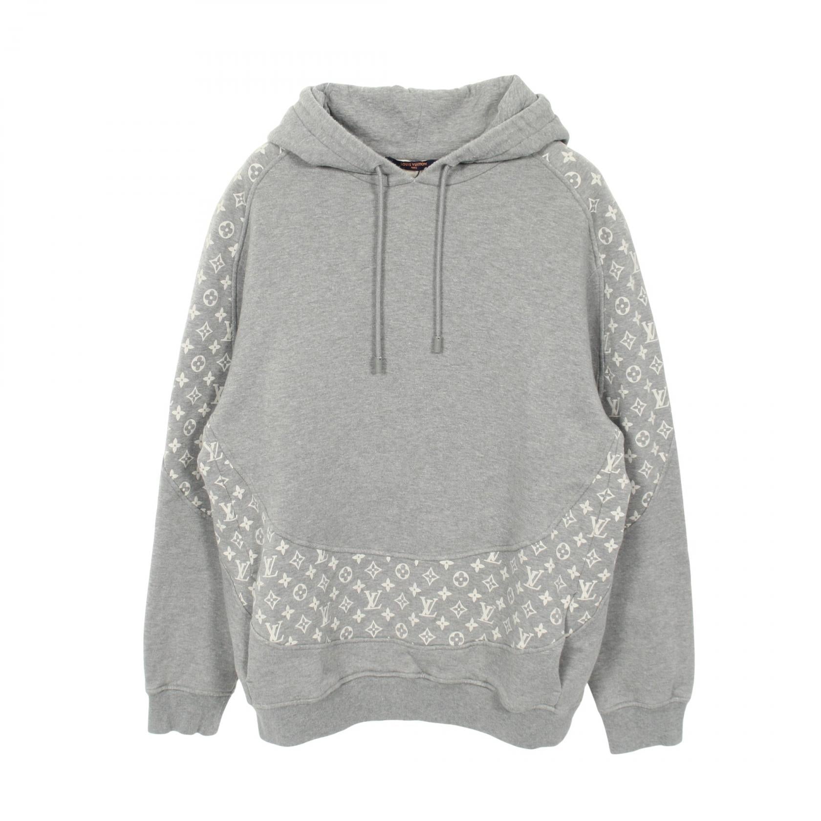 Louis Vuitton Monogram Circle Cut Hoodie Cotton Top