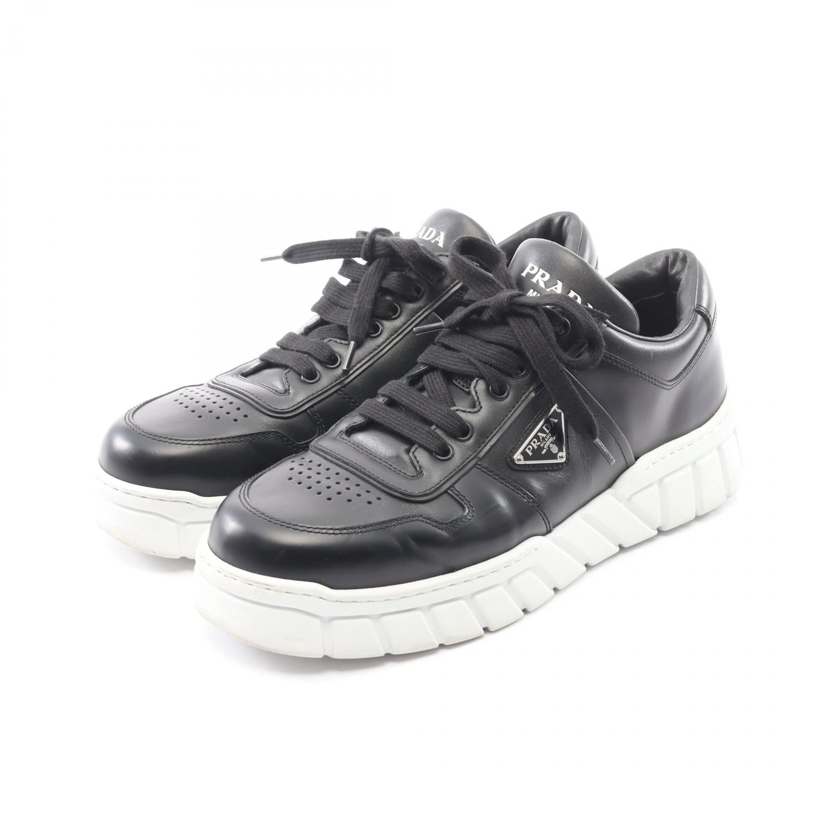 Prada Leather Sneakers