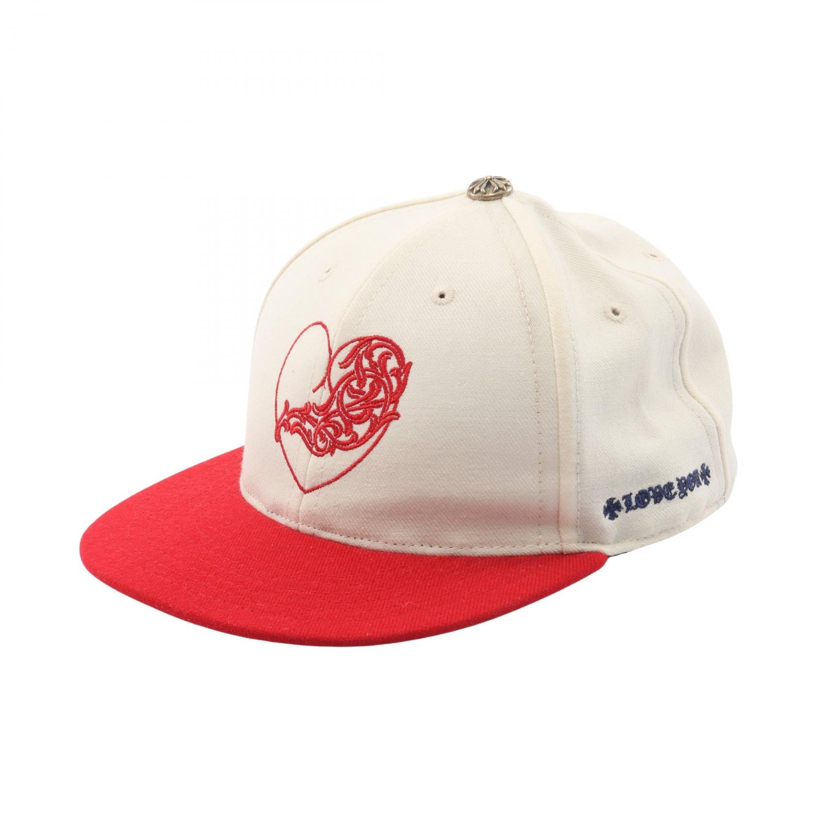 Chrome Hearts LOVE YOU VINY HEART Cotton Cap