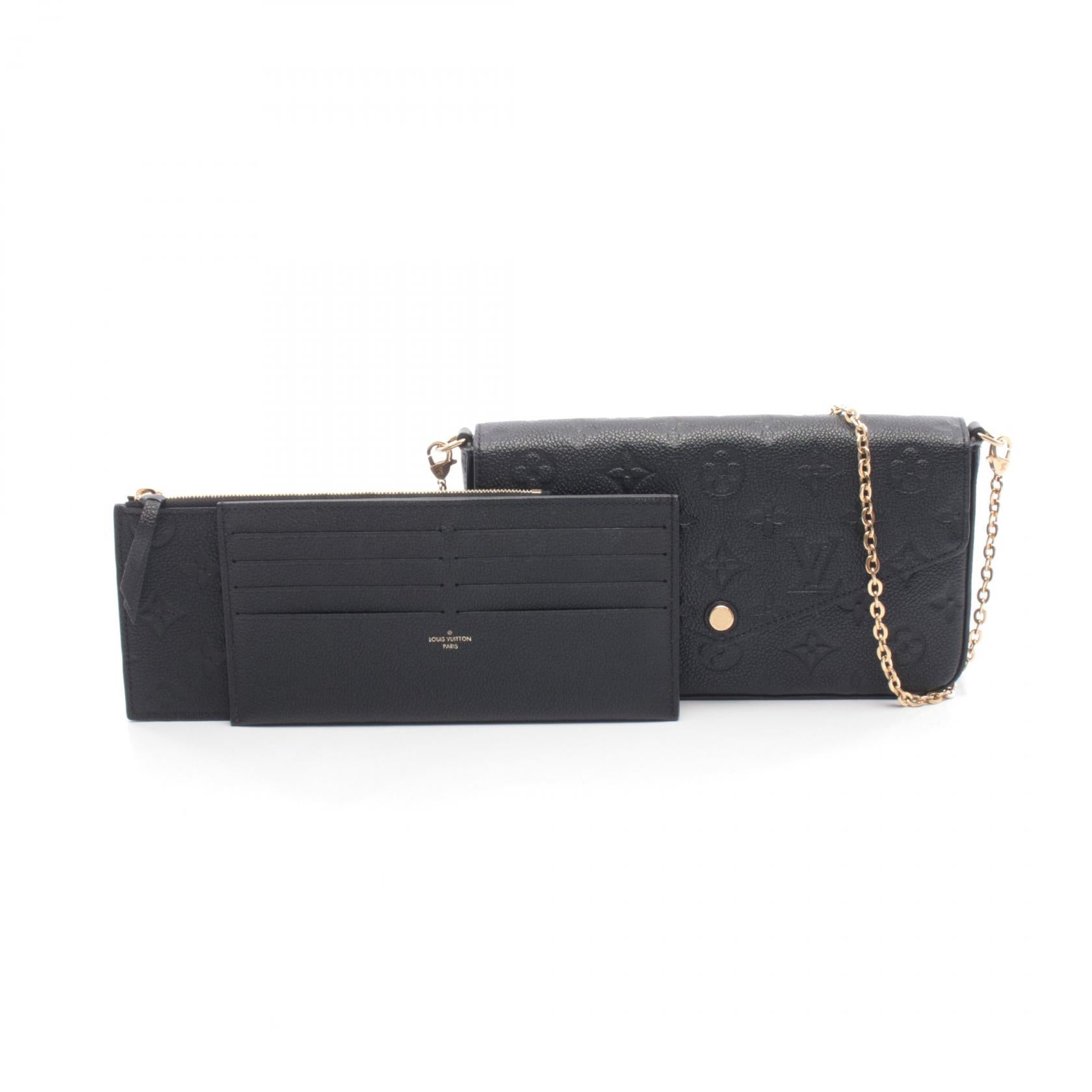 Louis Vuitton Pochette Felicie Monogram Empreinte Shoulder Bag