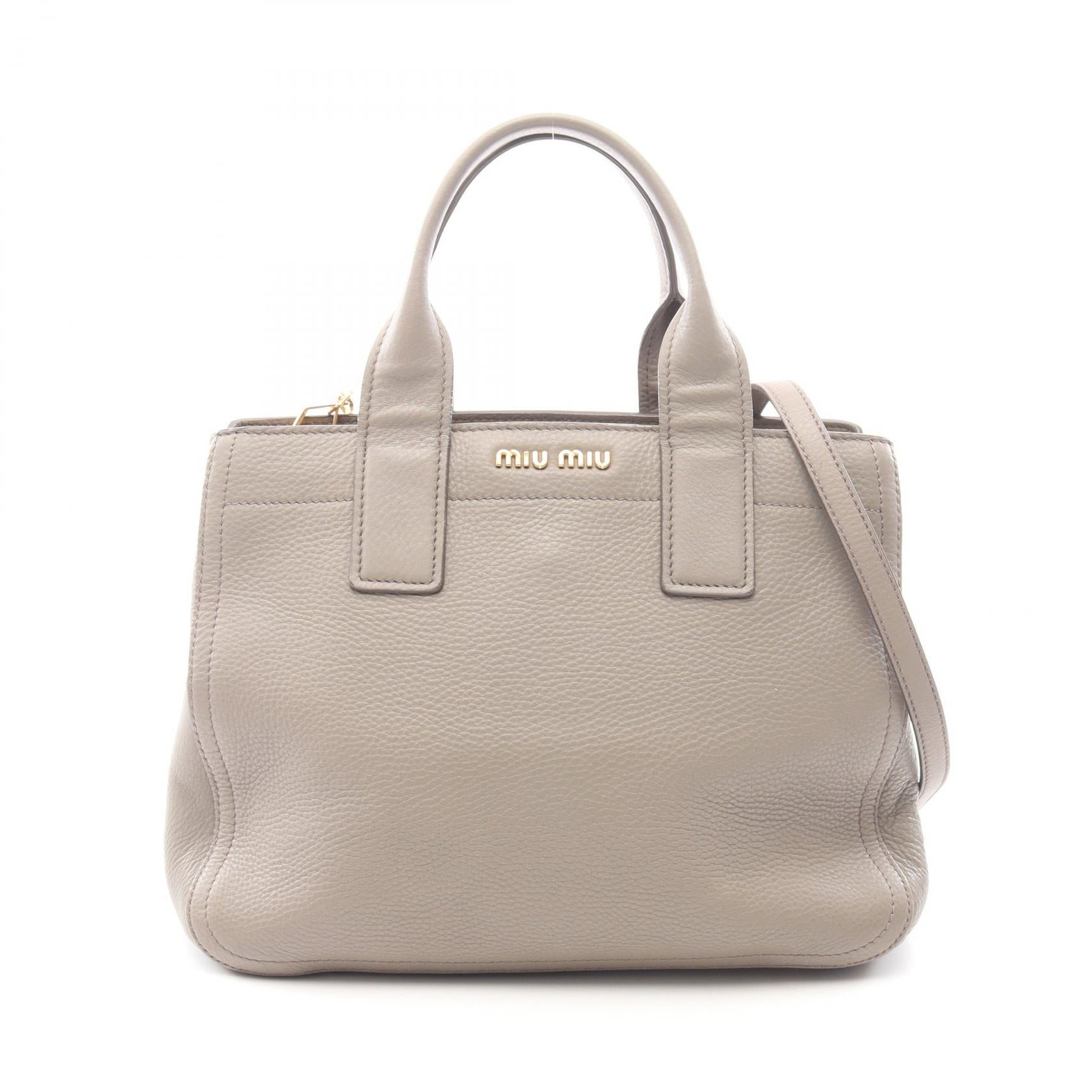 Miu Miu Leather 2way Handbag