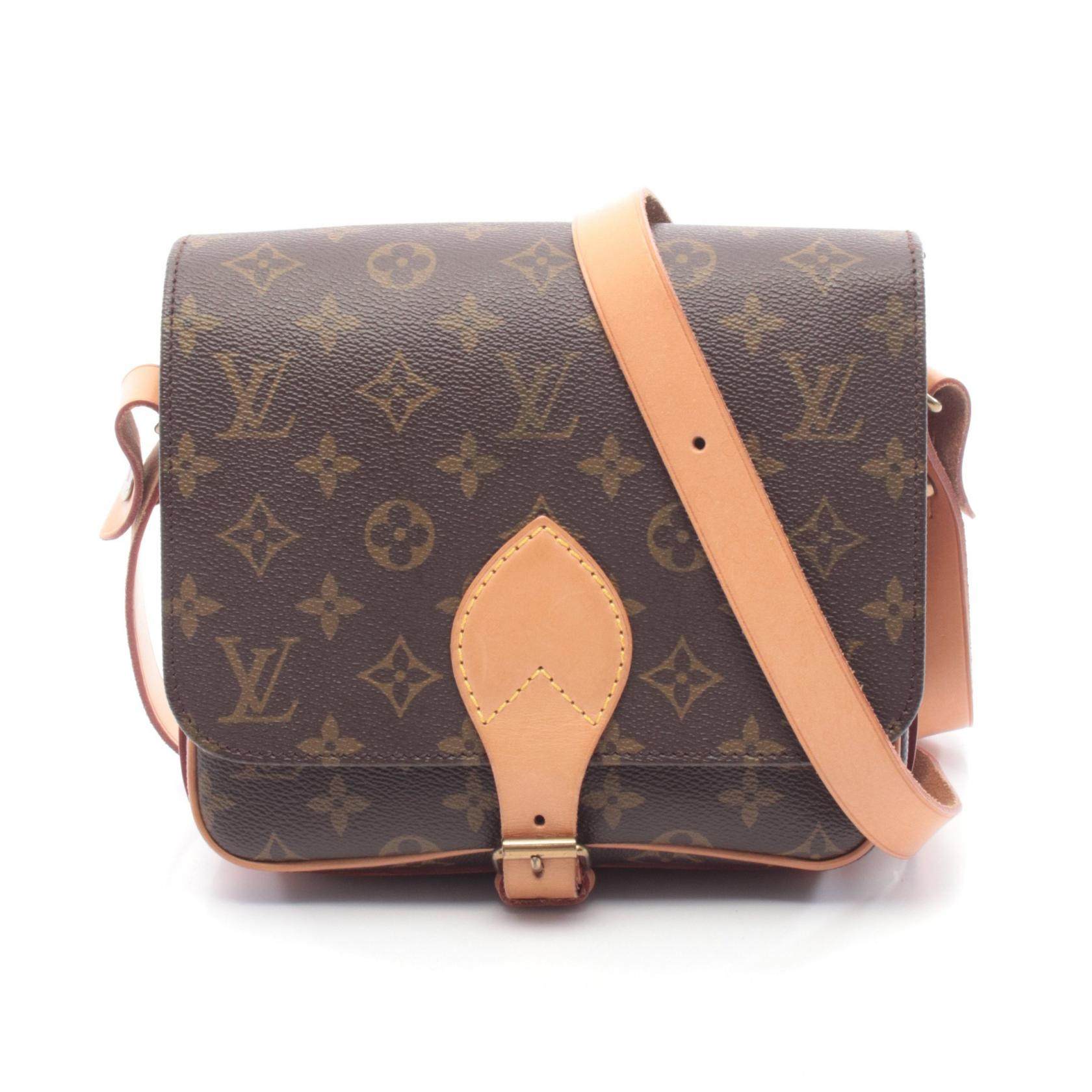 Louis Vuitton Cartouchiere MM Monogram Shoulder Bag