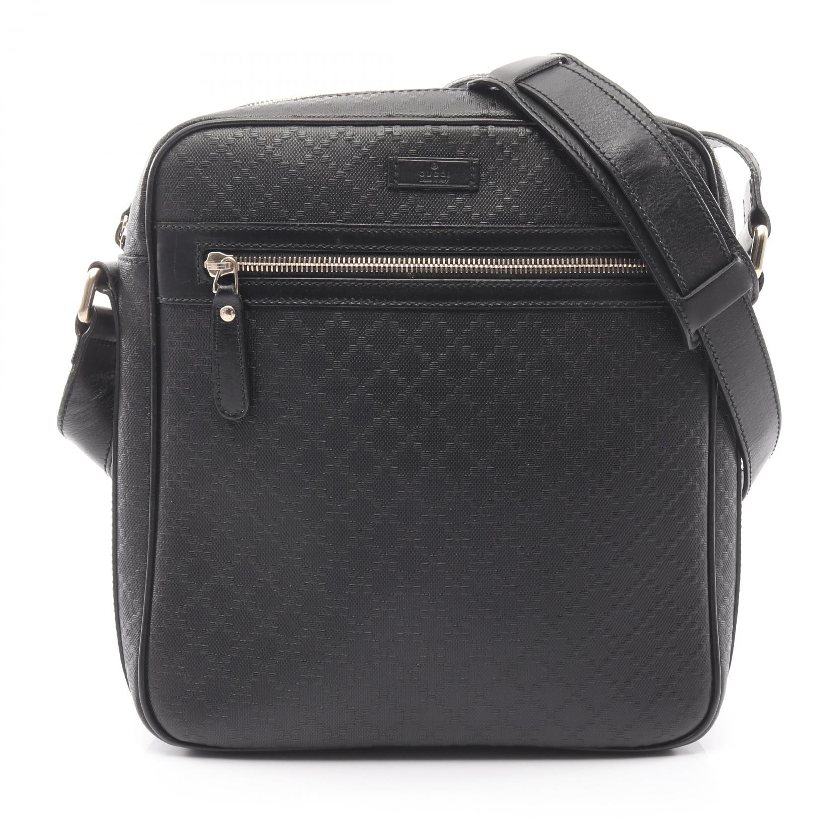 Gucci Diamante Leather Shoulder Bag