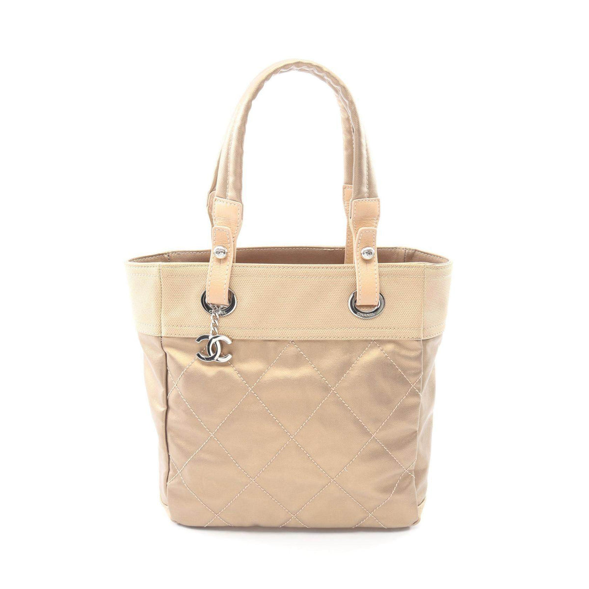 Chanel Paris-Biarritz PVC Coated Canvas Leather Tote Bag