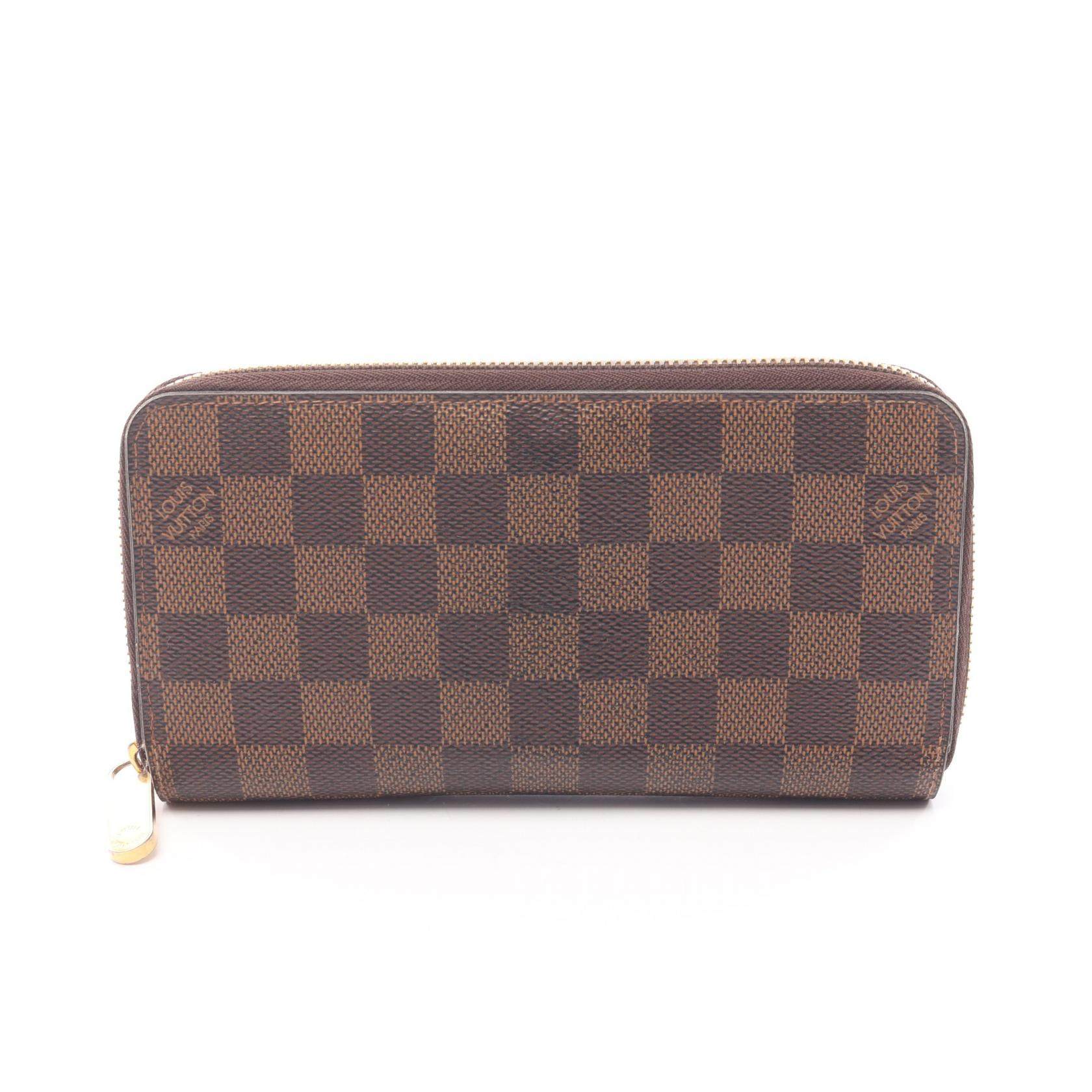 Louis Vuitton Zippy Wallet Damier Long Wallet