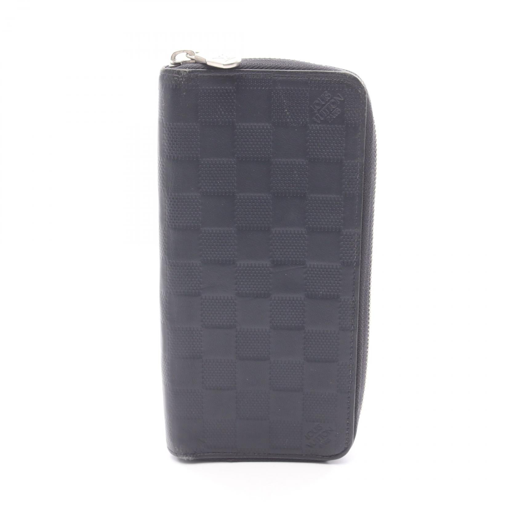 Louis Vuitton Zippy Wallet Vertical Damier Infini Long Wallet