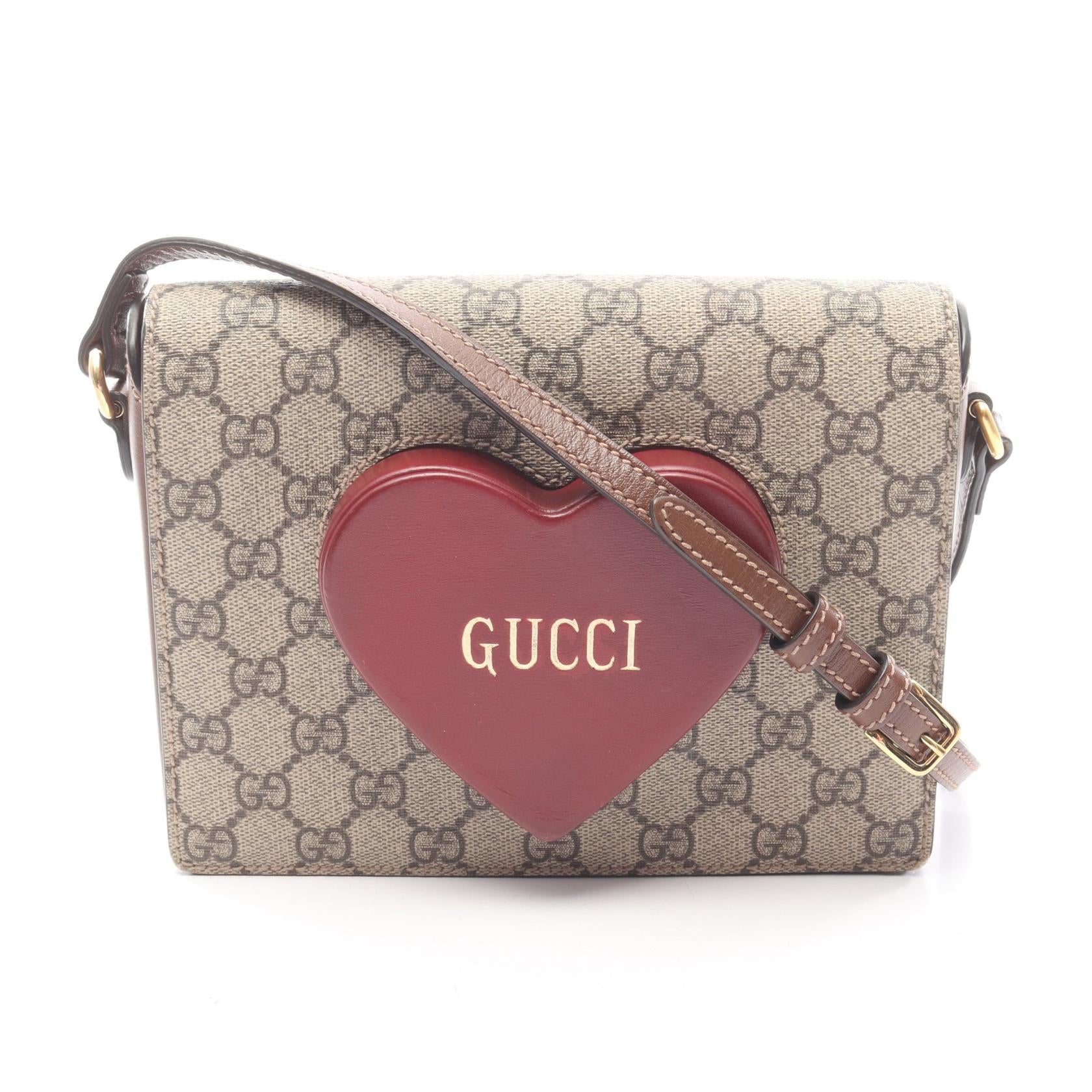 Gucci GG Supreme Valentine Limited Shoulder Bag