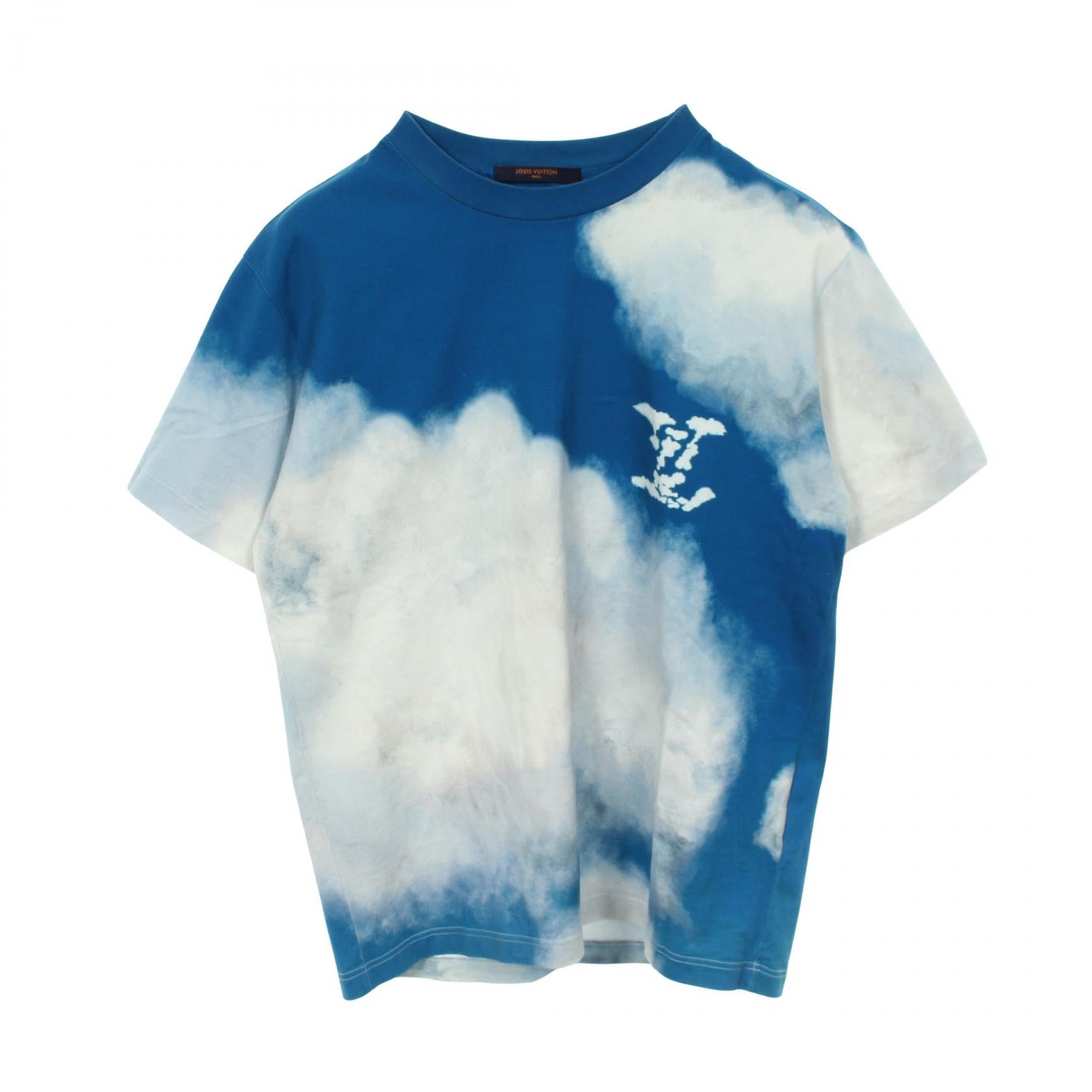 Louis Vuitton Cloud Print Cotton T Shirt
