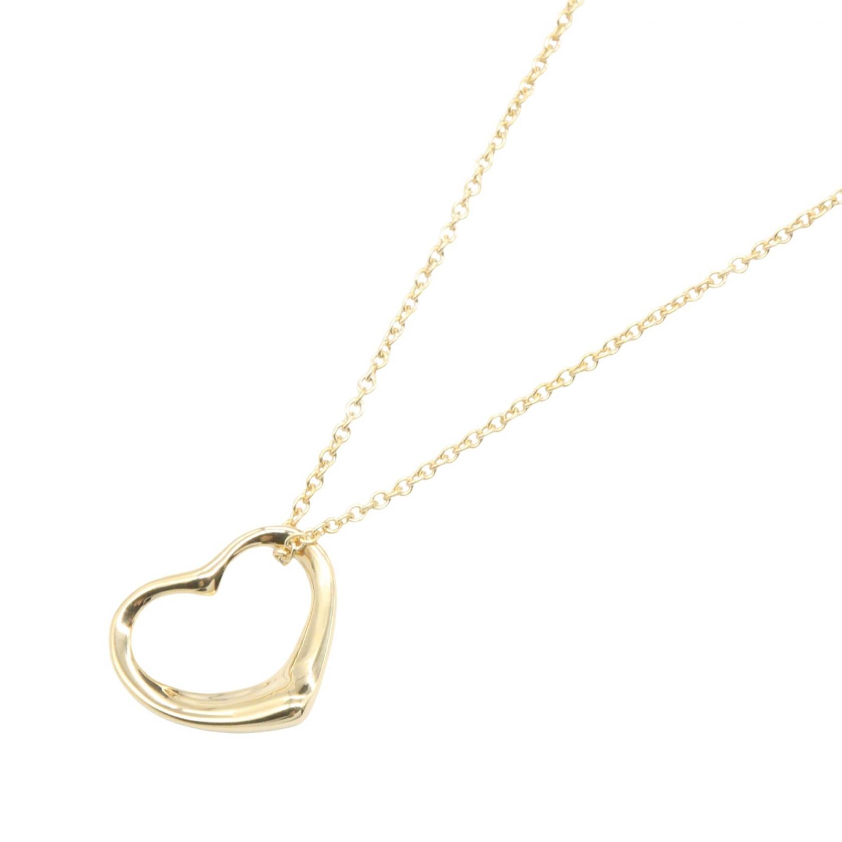 Tiffany & Co. Open Heart Au750 Necklace