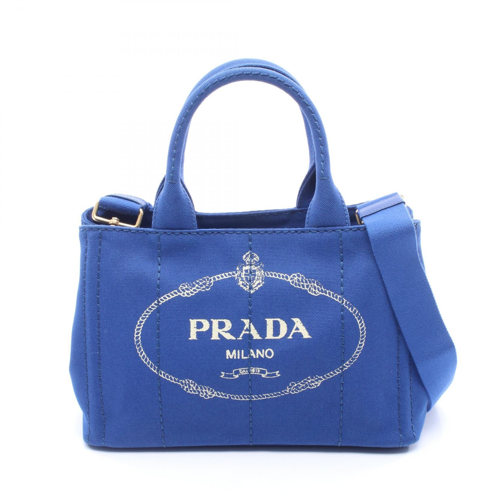 Prada CANAPA Canvas 2way Tote Bag