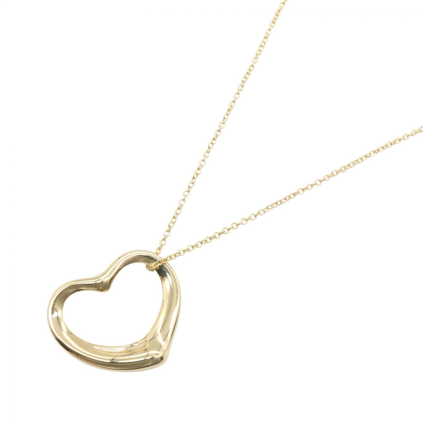 Tiffany & Co. Open Heart Au750 Necklace