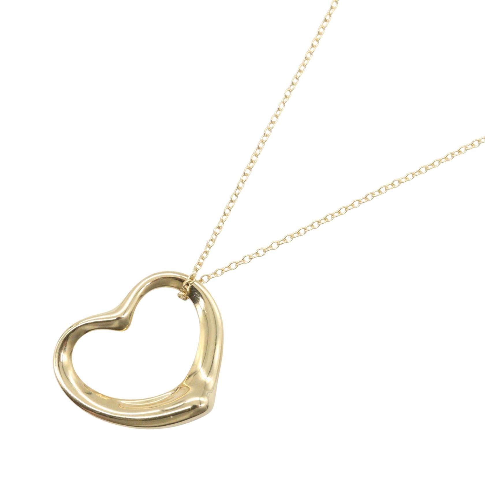 Tiffany & Co. Open Heart Au750 Necklace