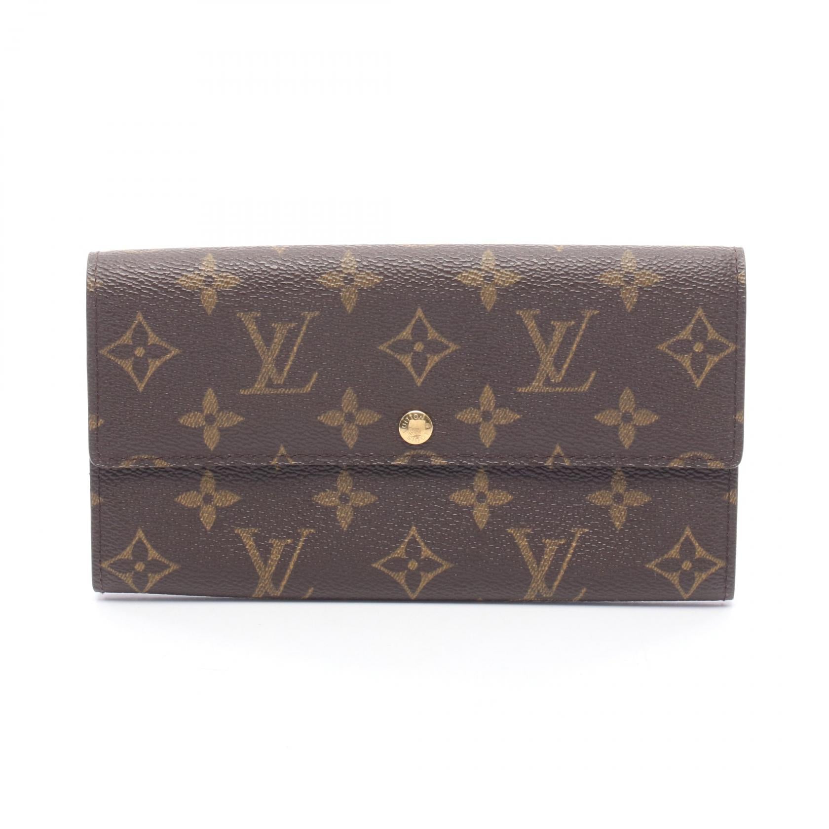 Louis Vuitton Pochette Porte Monnaie Credit Monogram Long Wallet