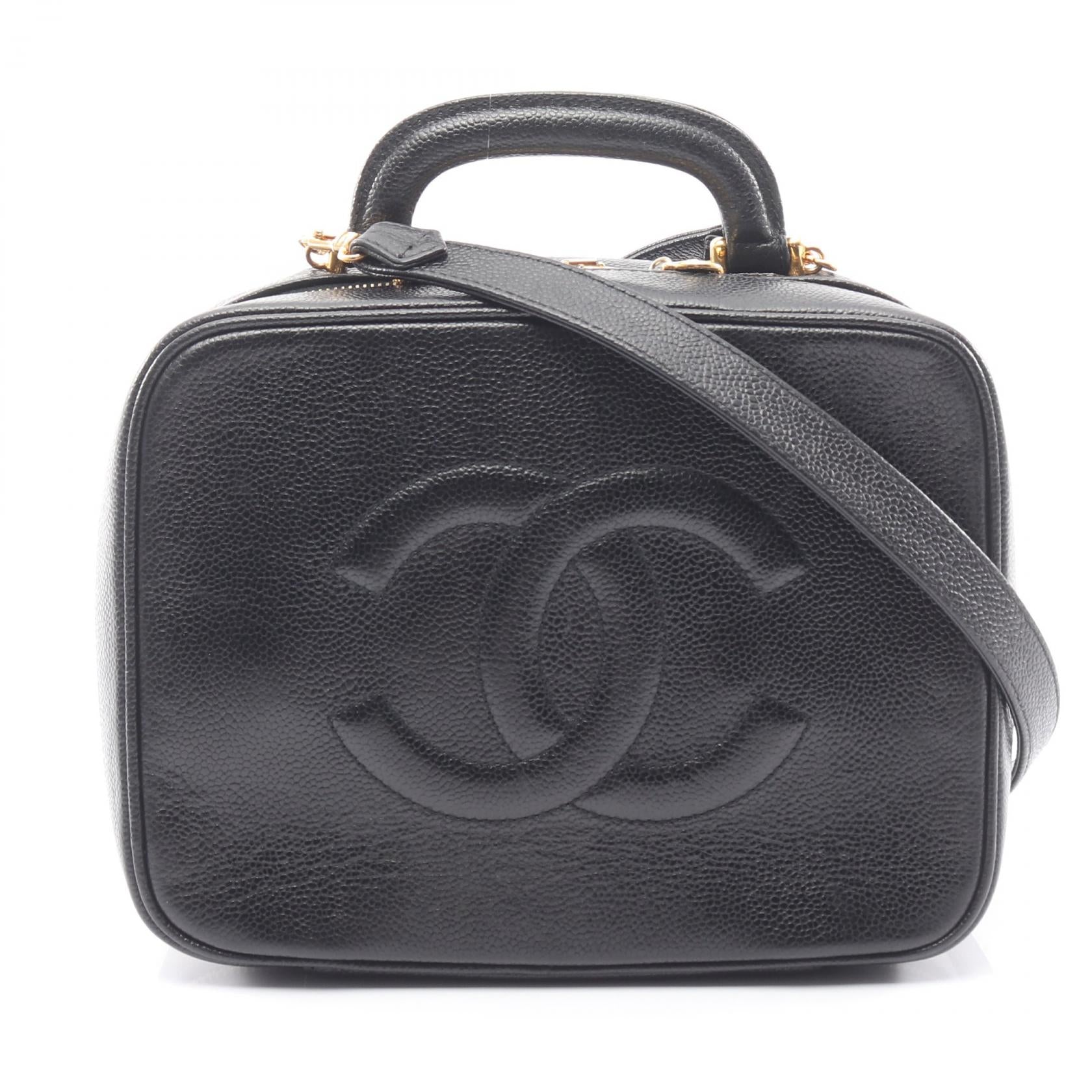 Chanel Coco Mark Calfskin 2way Handbag