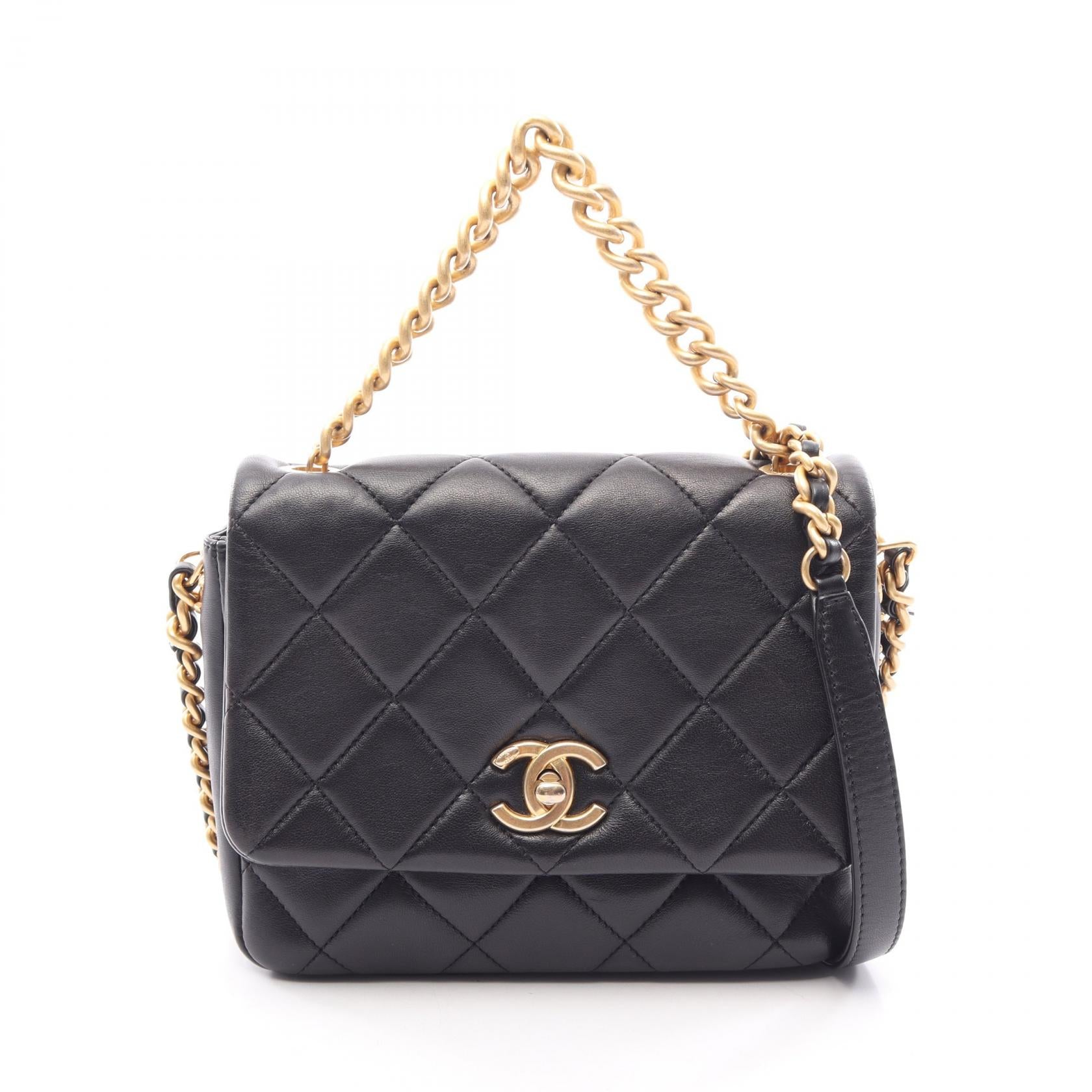 Chanel Matelasse Lambskin 2way Shoulder Bag