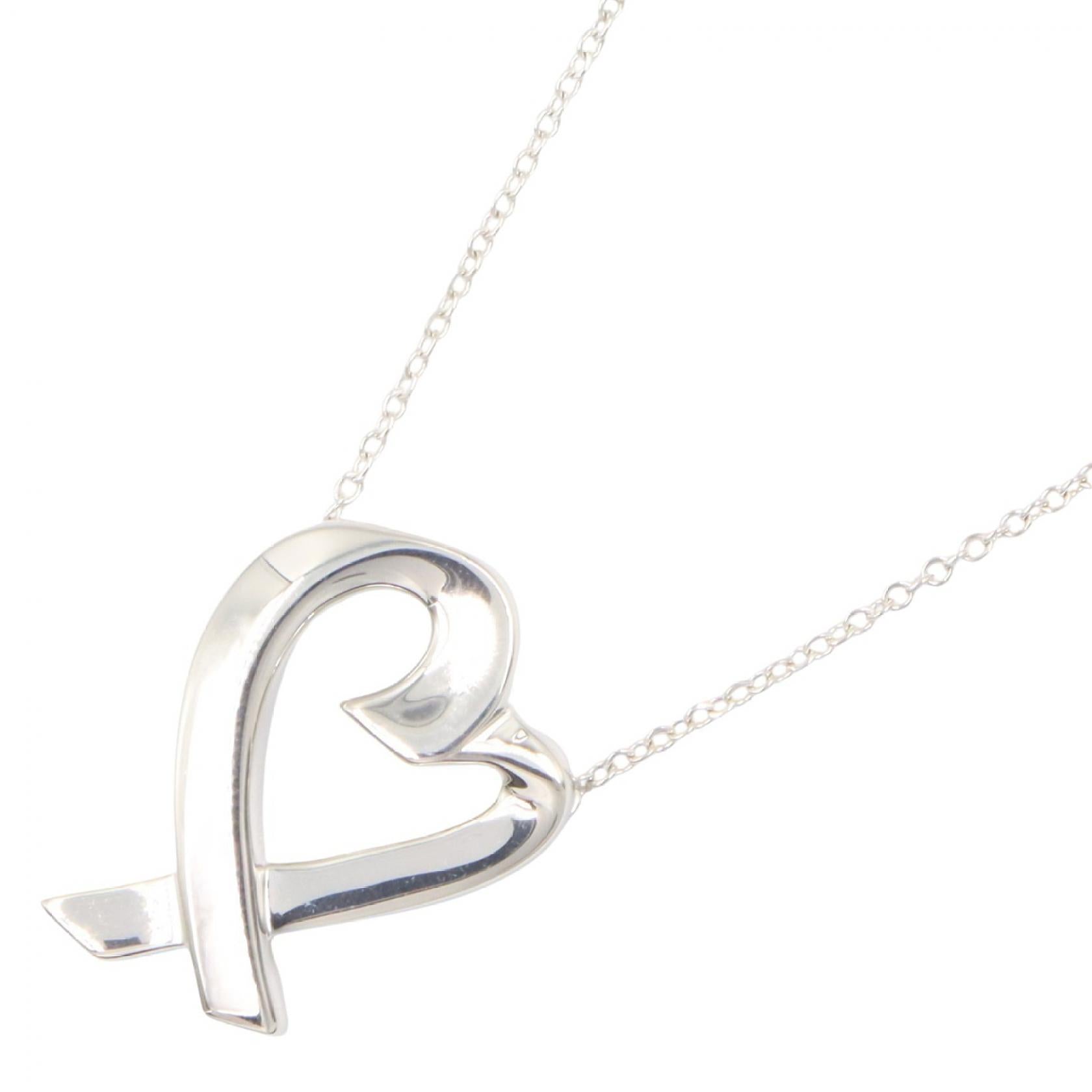Tiffany & Co. Loving Heart Silver Necklace