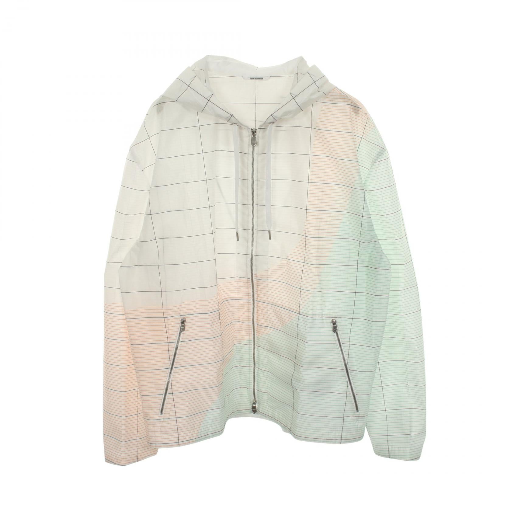 Hermes Check Polyester Blouson