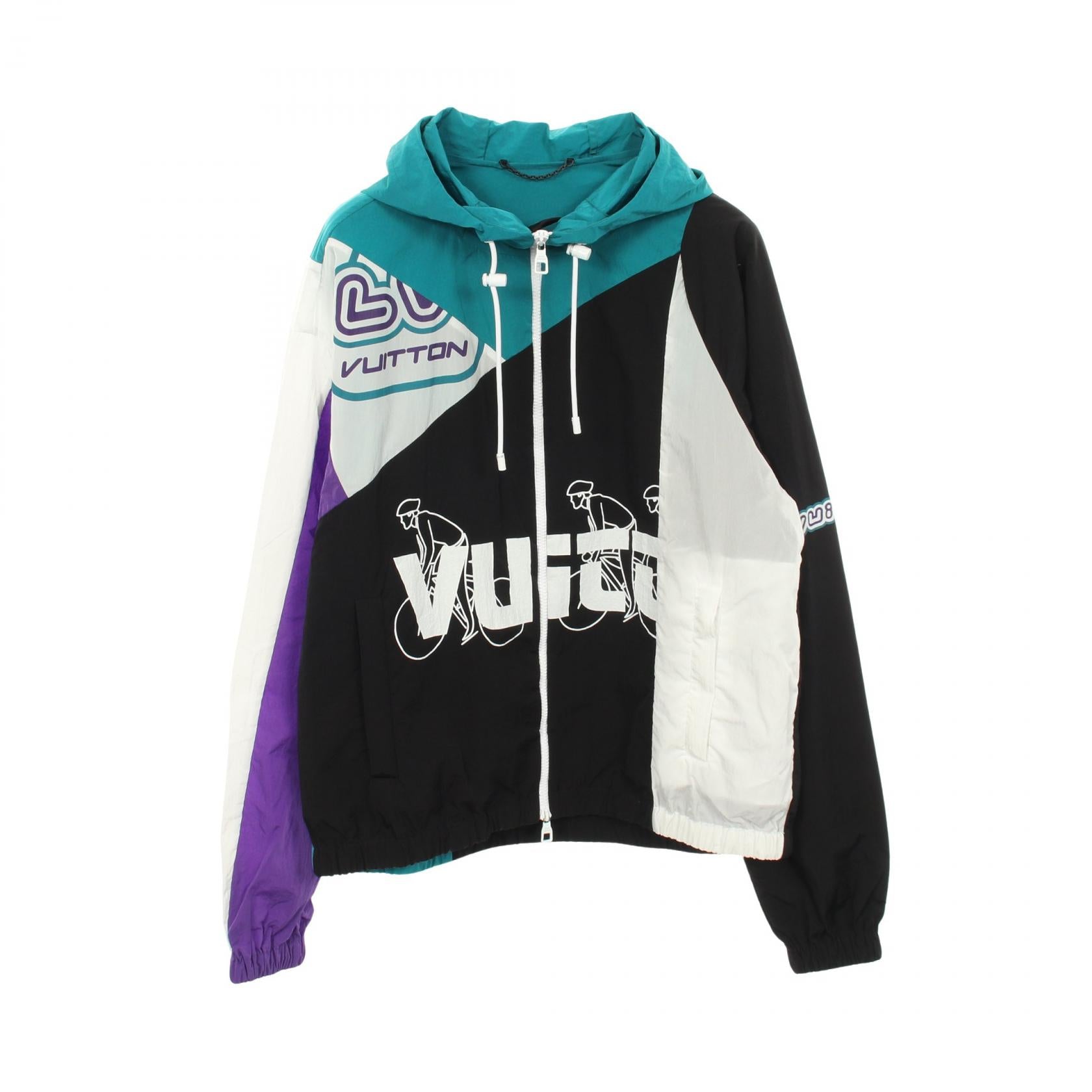 Louis Vuitton Patchwork Logo Nylon Jacket