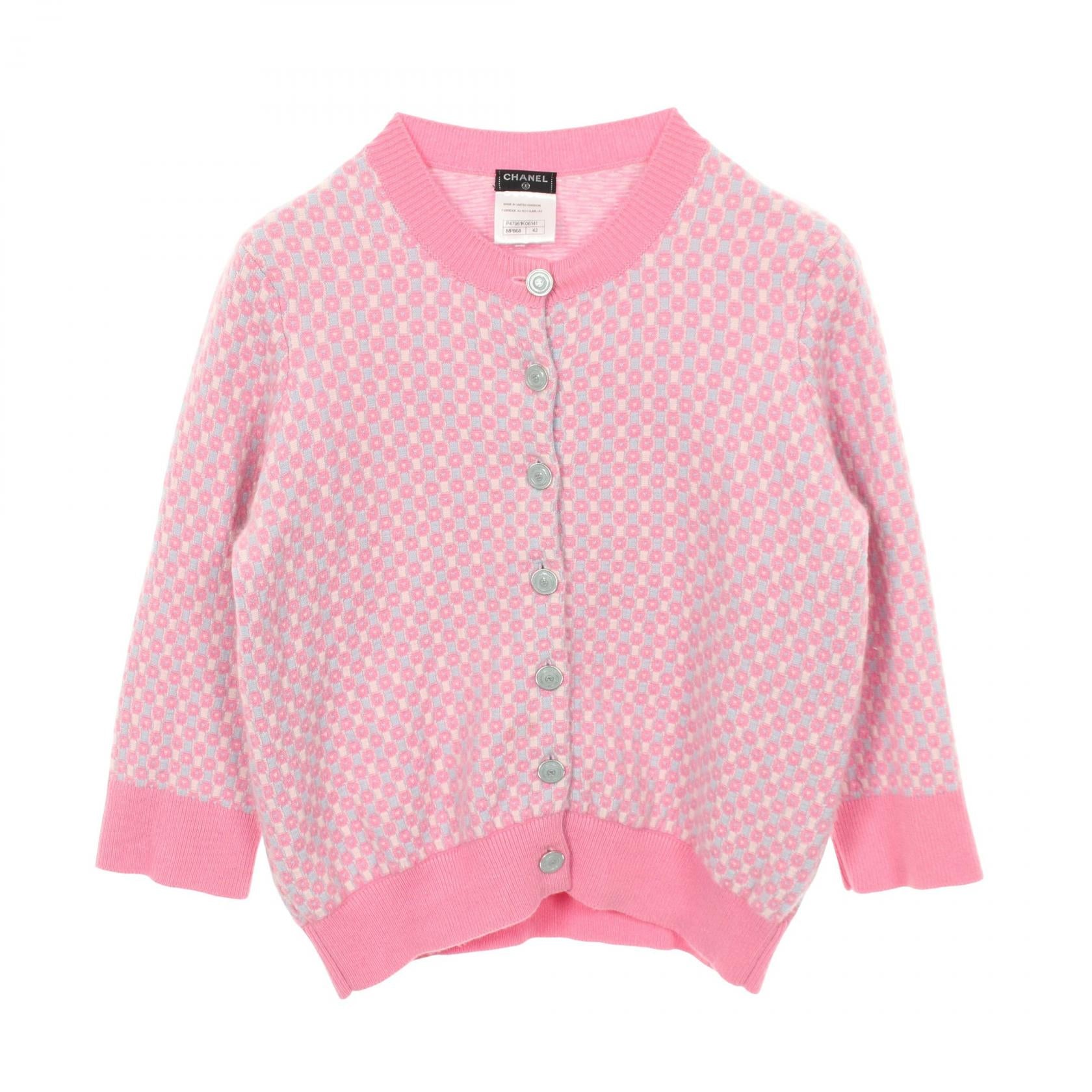 Chanel Coco Mark Cashmere Cardigan