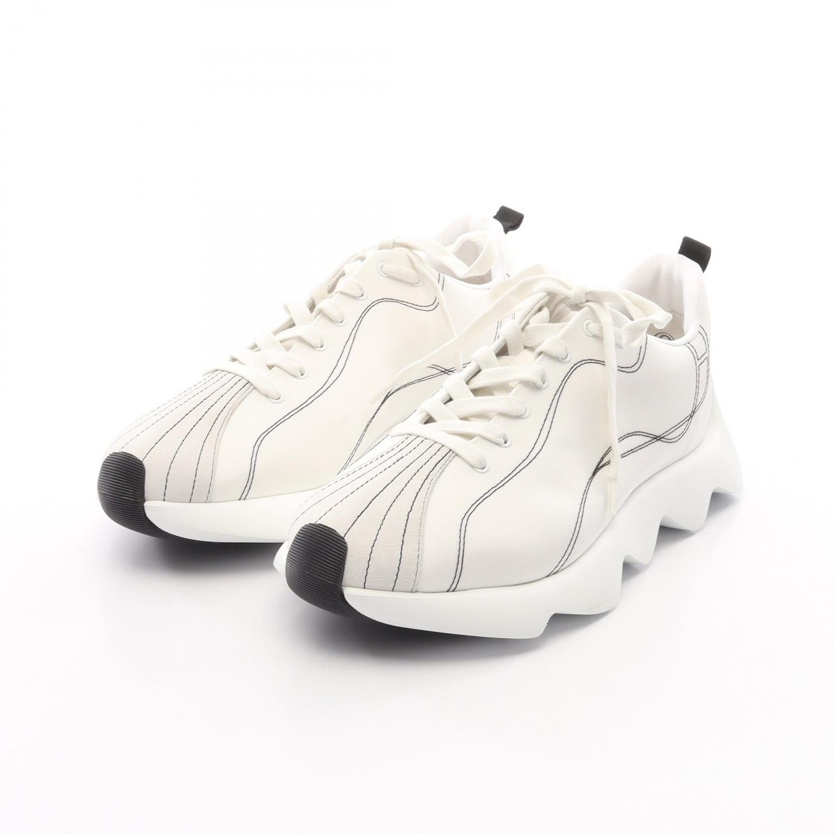 Hermes Envol Suede Fabric Sneakers