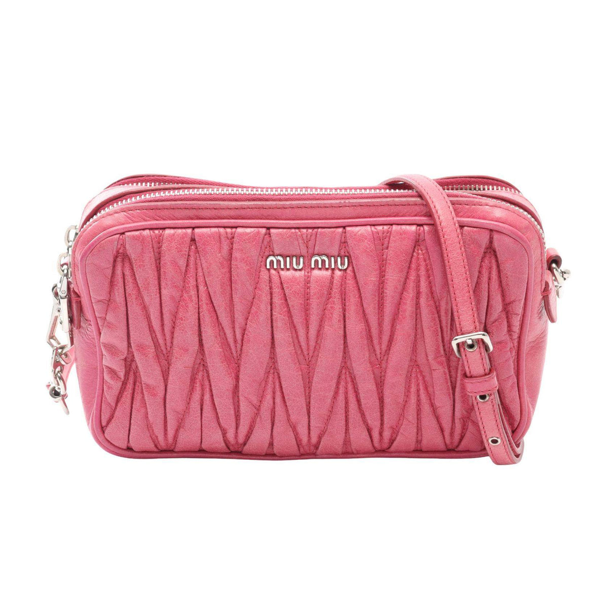 Miu Miu MATELASSE Leather Shoulder Bag