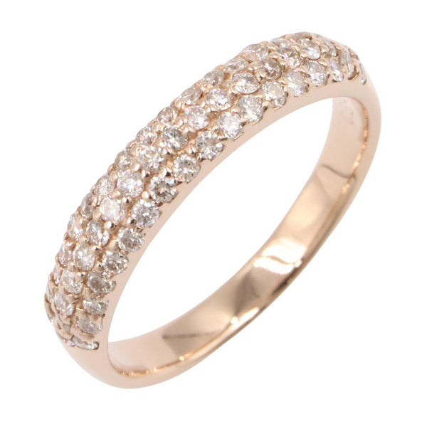 Au750 Pink Gold Diamond Ring