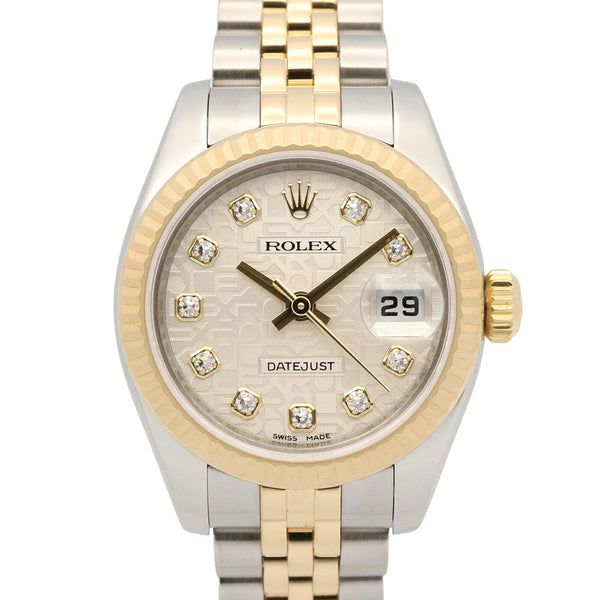 ROLEX Datejust Au750 Stainless Steel