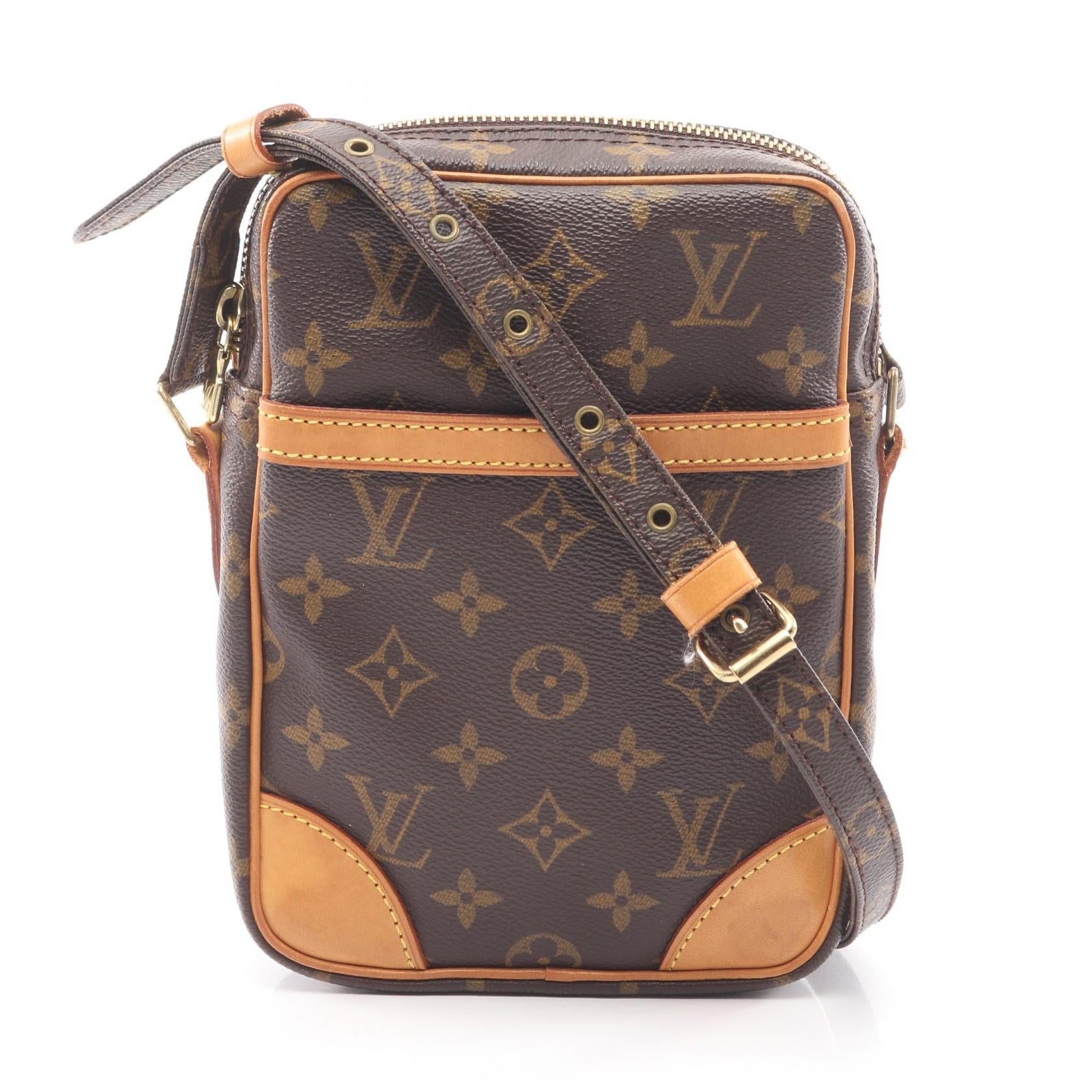 Louis Vuitton Danube Monogram Coated Canvas Shoulder Bag