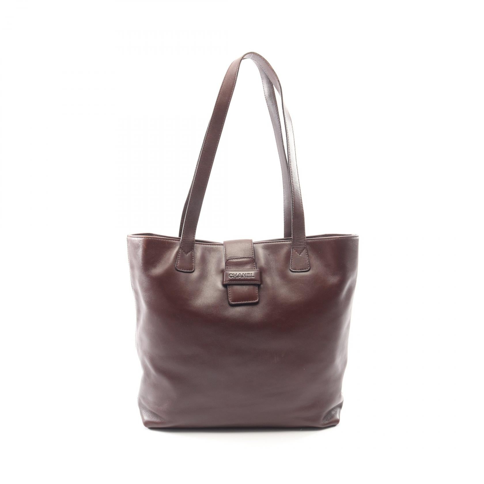 CHANEL Leather Tote Bag