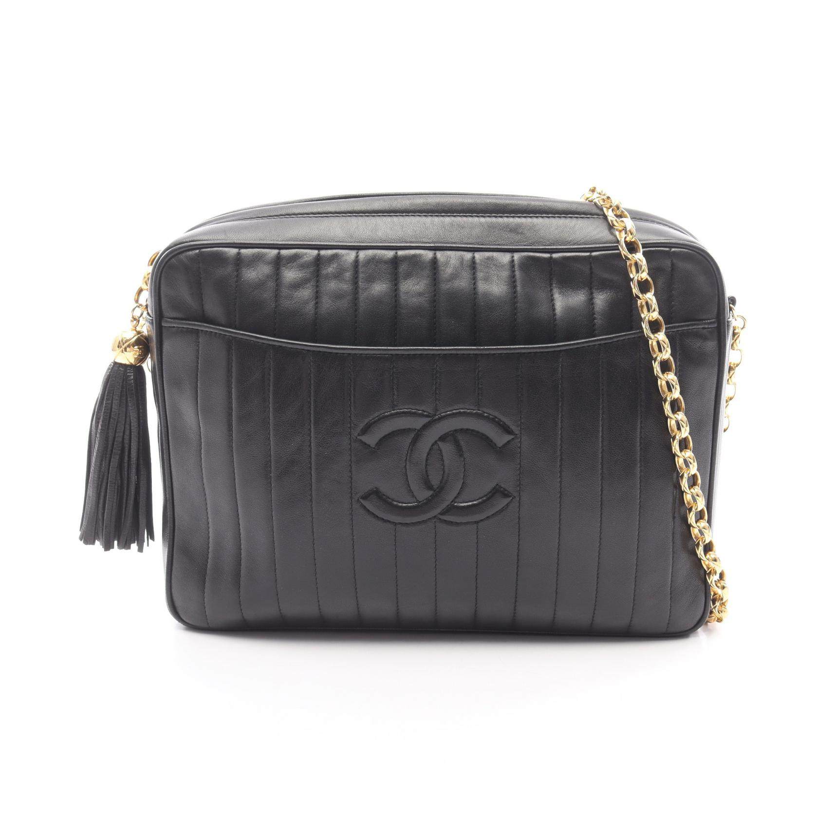 CHANEL Mademoiselle Lambskin Shoulder Bag