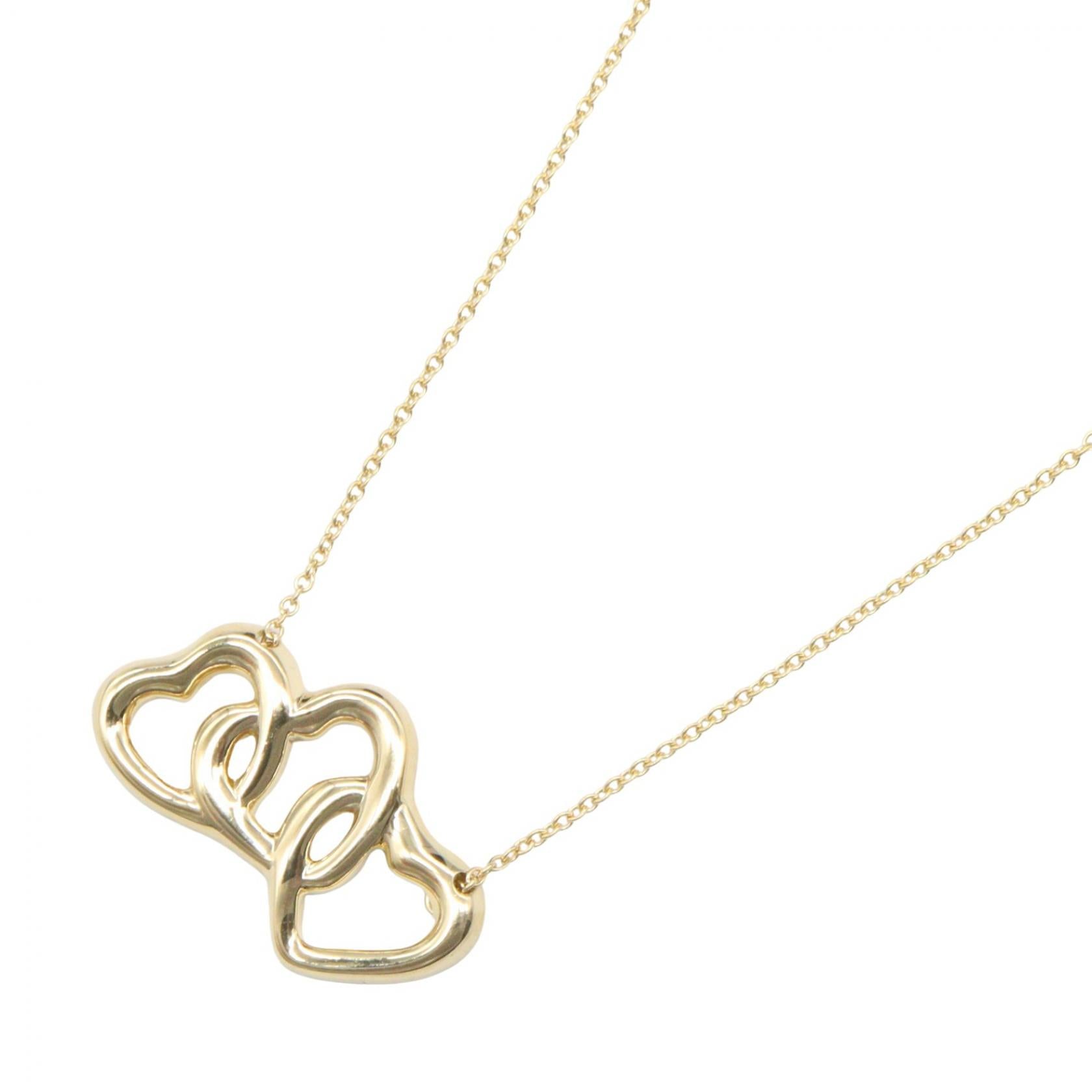Tiffany&Co. Triple Heart Au750 Necklace