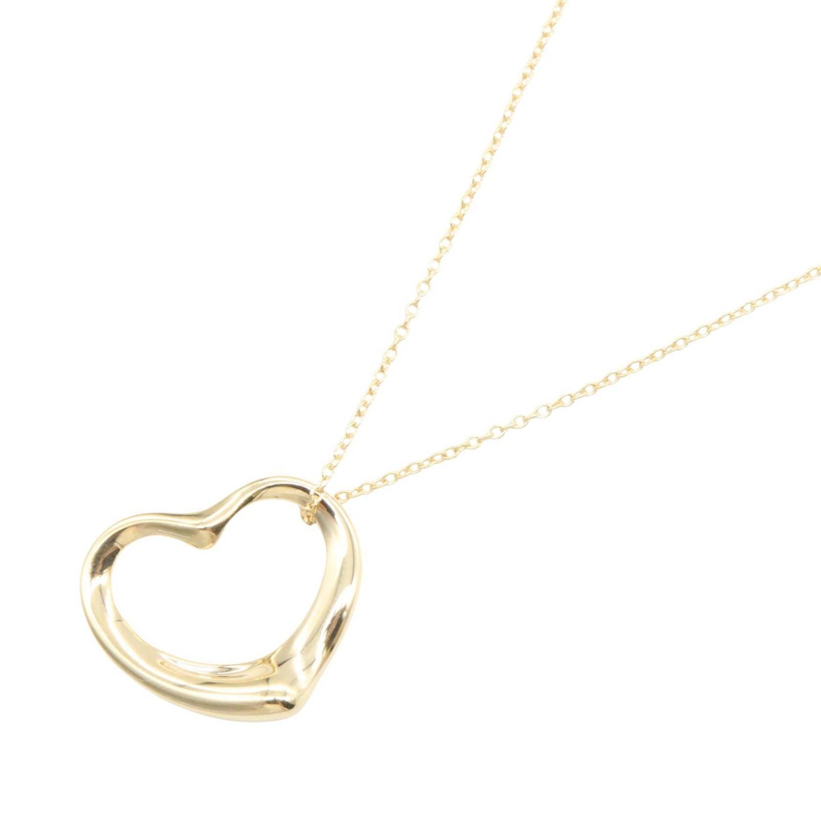Tiffany & Co. Open Heart Au750 Necklace