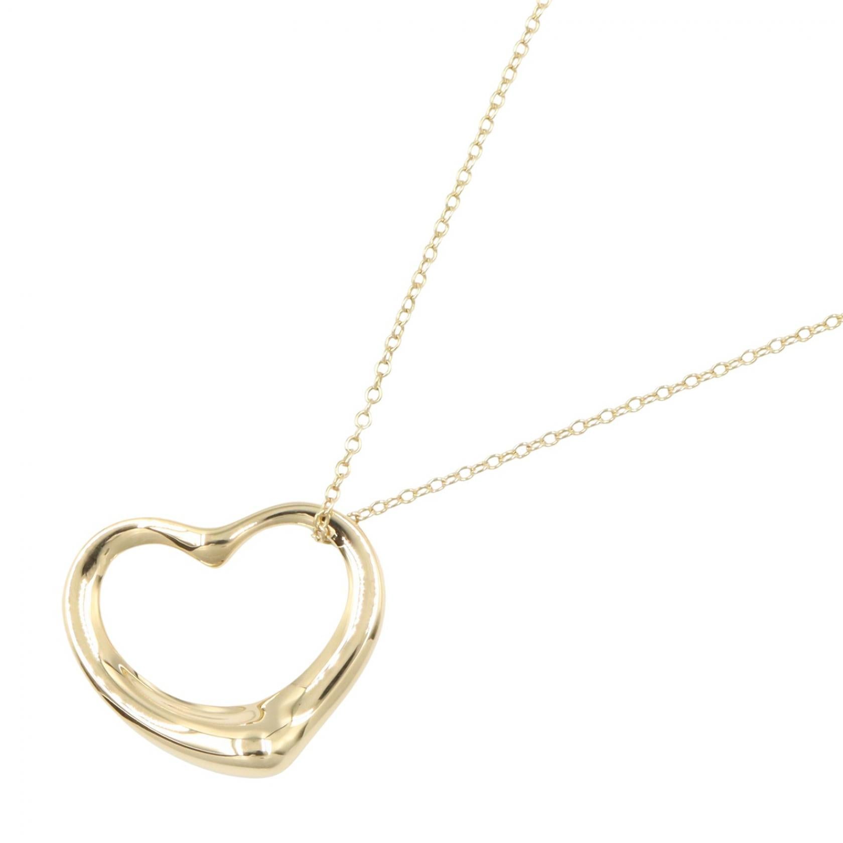 Tiffany & Co. Open Heart Au750 Necklace