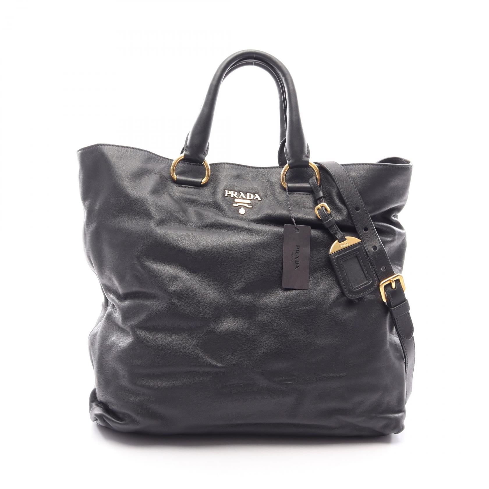 Prada Soft Calf 2way Tote Bag