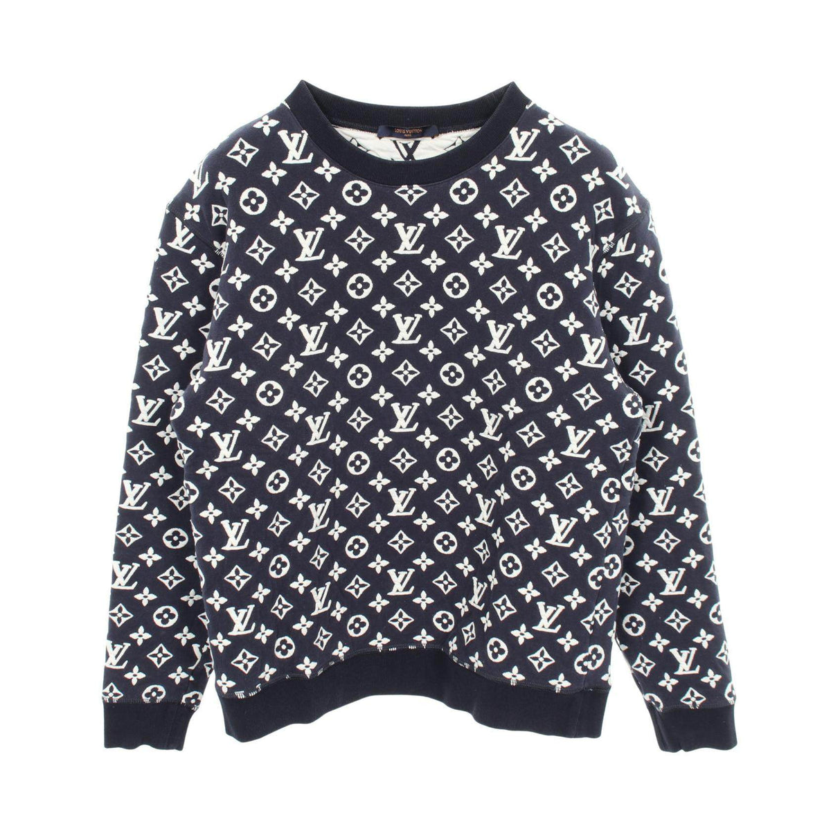 Louis Vuitton Full Monogram Jacquard Cotton Nylon Sweatshirt