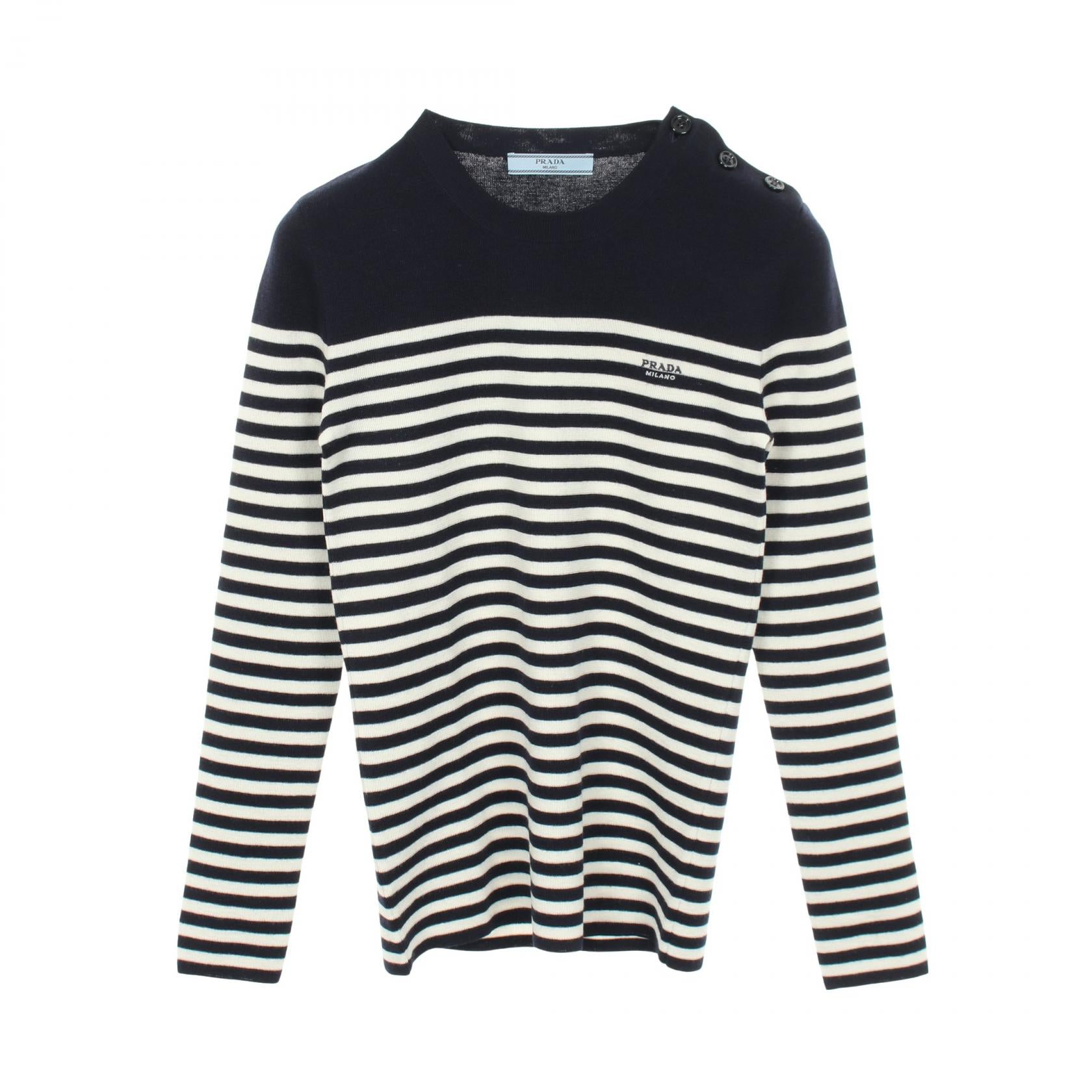 Prada Wool Stripe Sweater