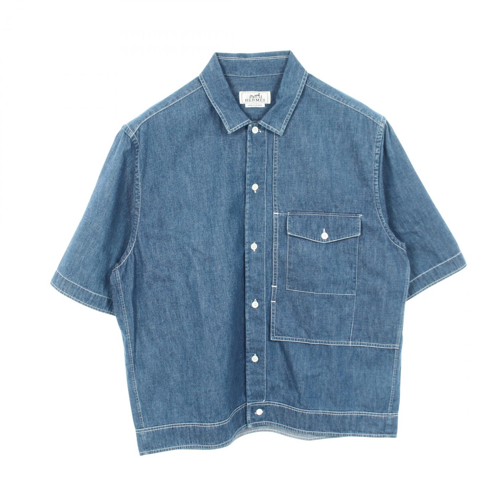 Hermes Cotton Short Sleeve Shirt